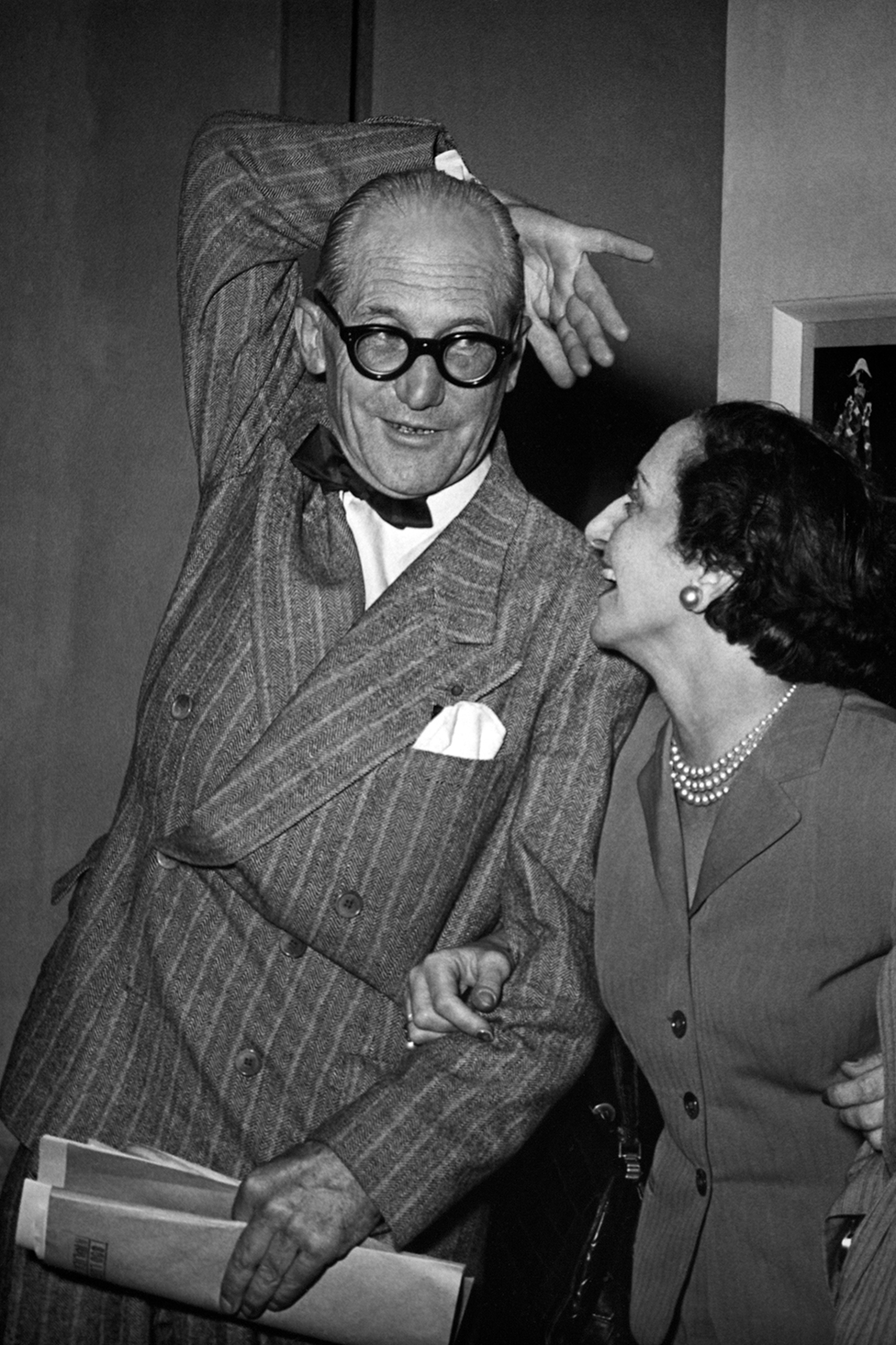 Ο Le Corbusier στο Μιλάνο © KEYSTONE-FRANCE/Gamma-Rapho via Getty Images