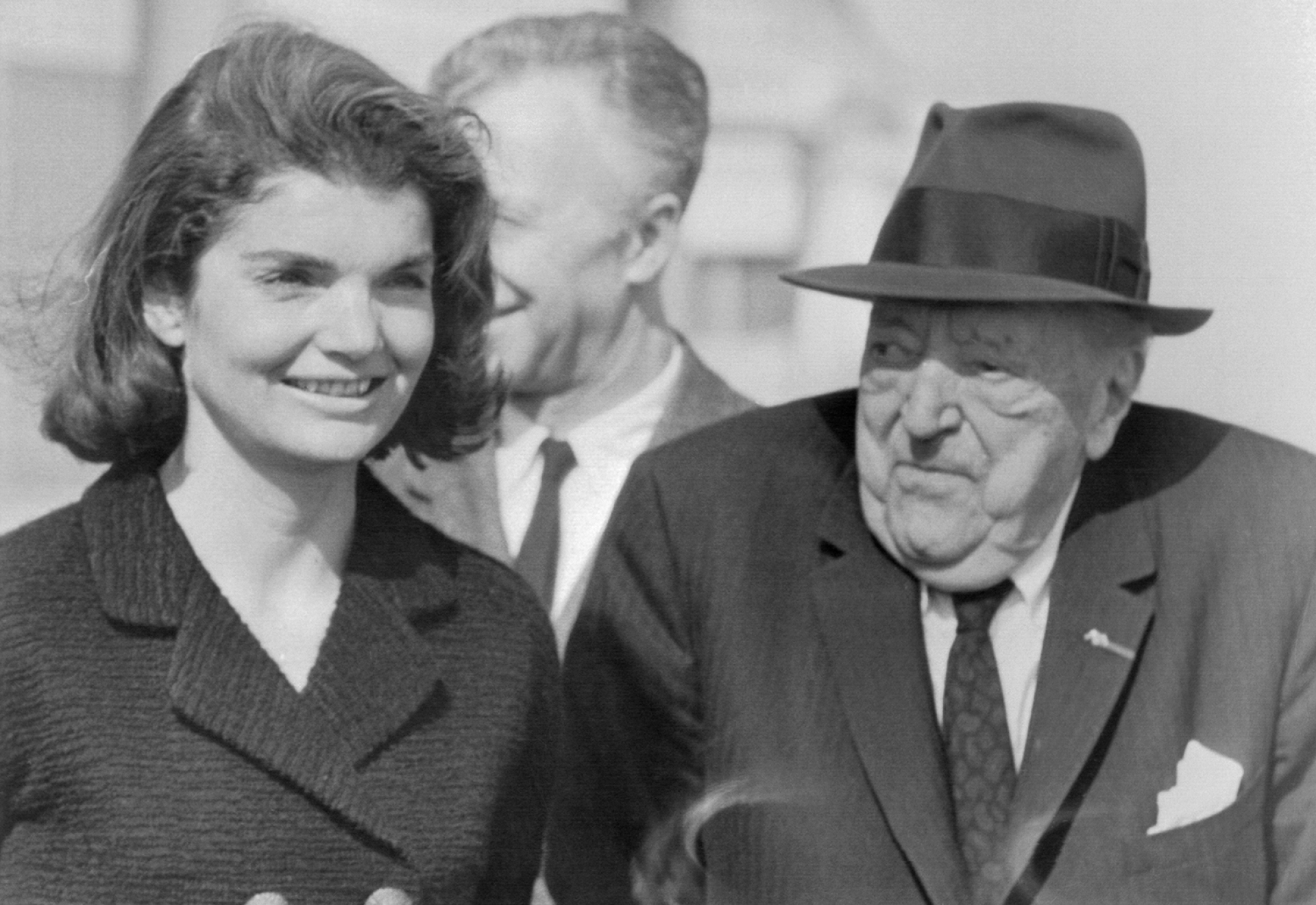 H Τζάκι Κένεντι με τον Mies Van Der Rohe 