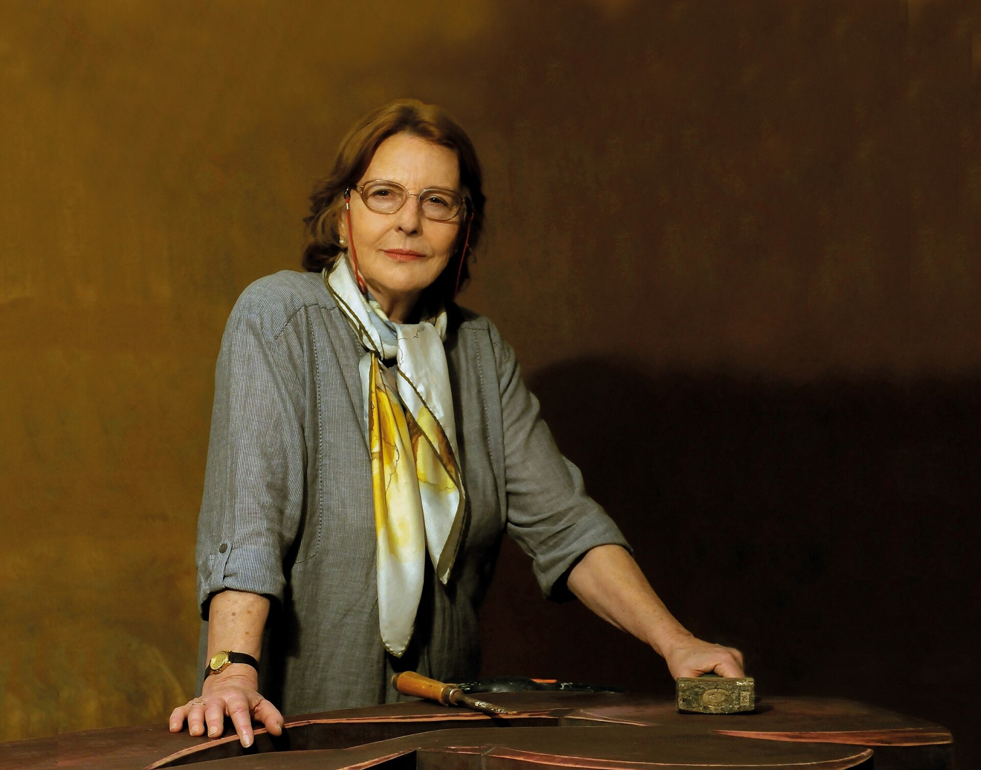 Η γλύπτρια Αθηνά Πολιτοπούλου-Kargsten