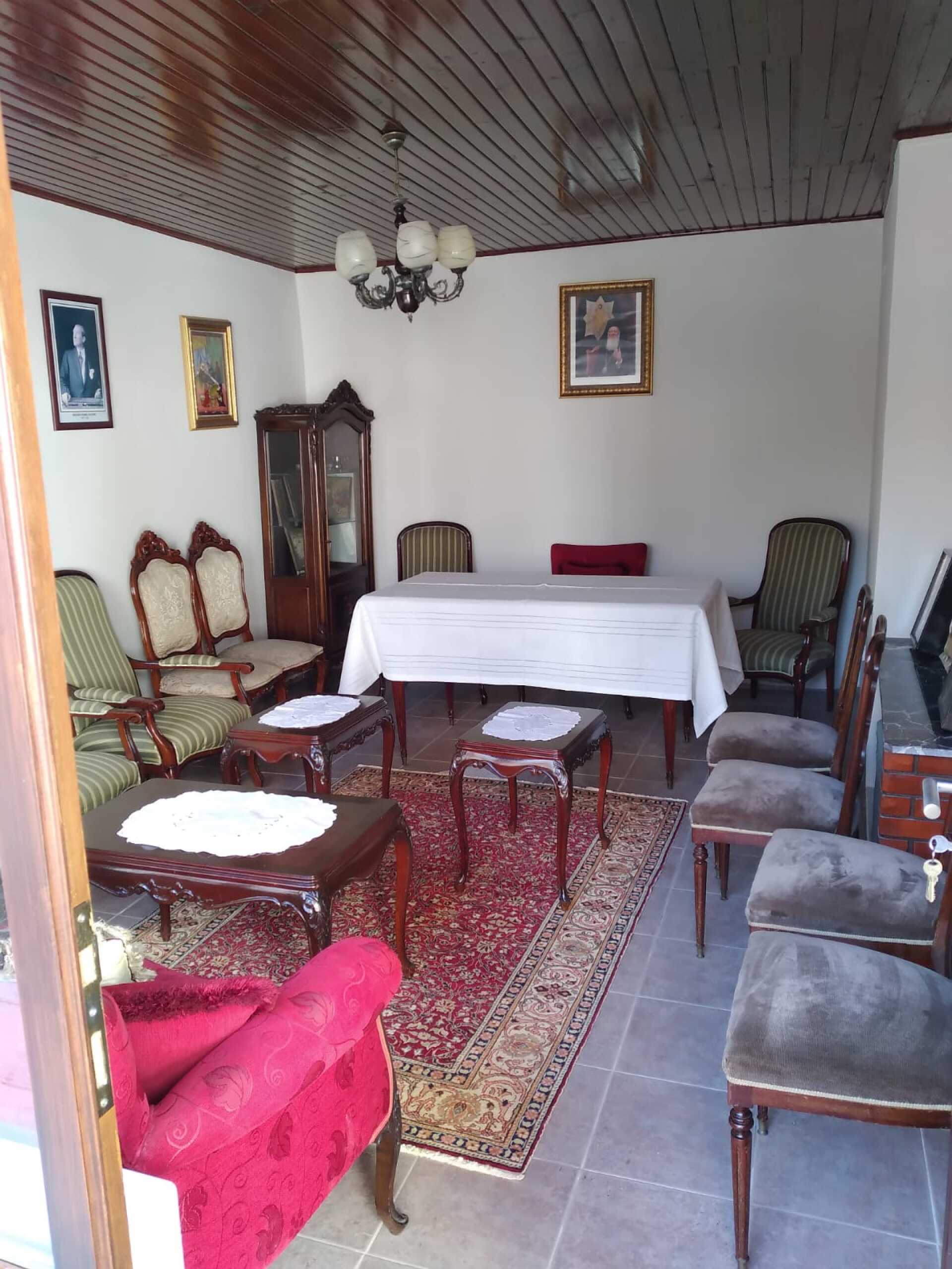 Eσωτερική άποψη της Παναγίας του Μπαλίνου