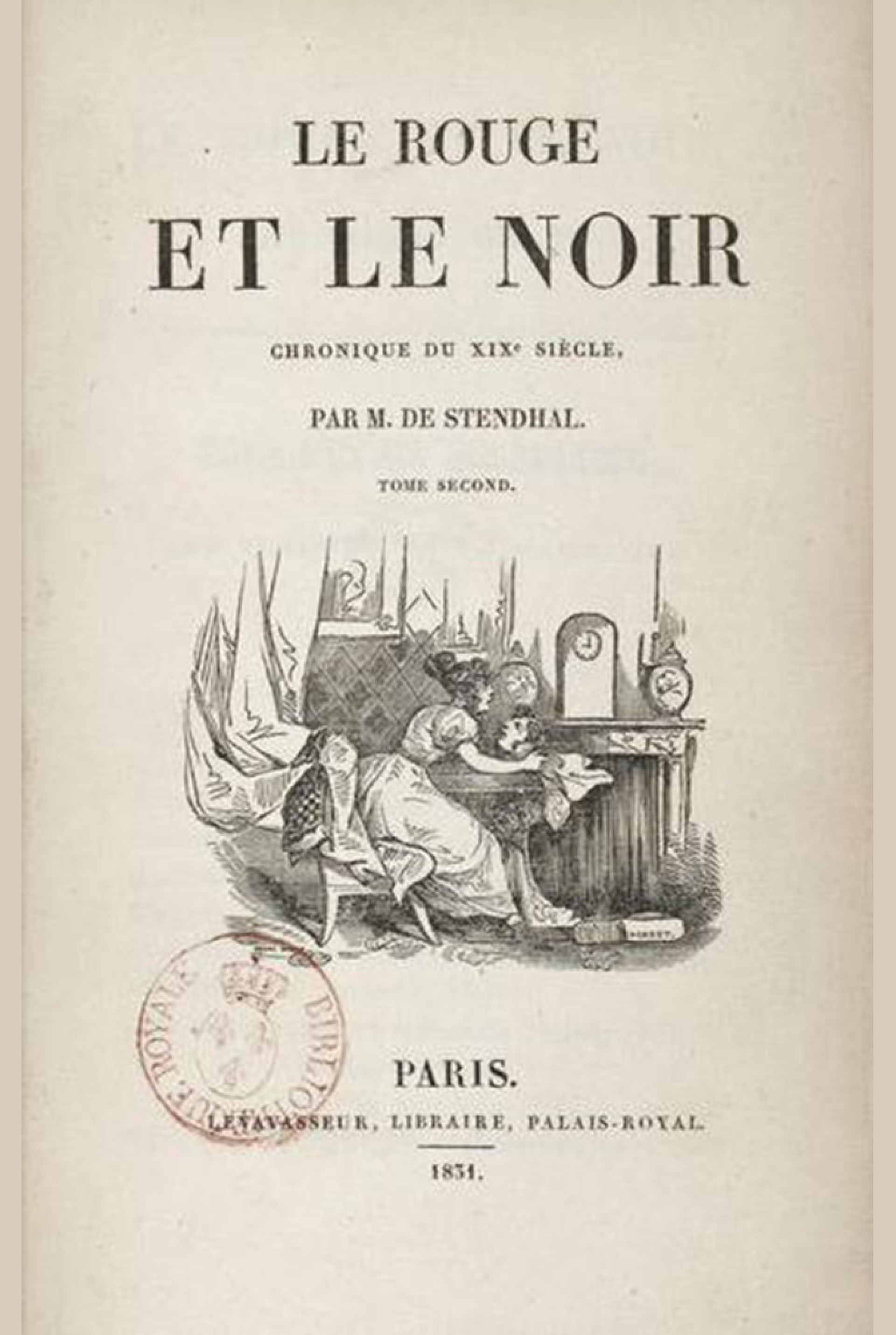 «Το Κόκκινο και το Μαύρο» του Σταντάλ, Τόμος ΙΙ, 1831