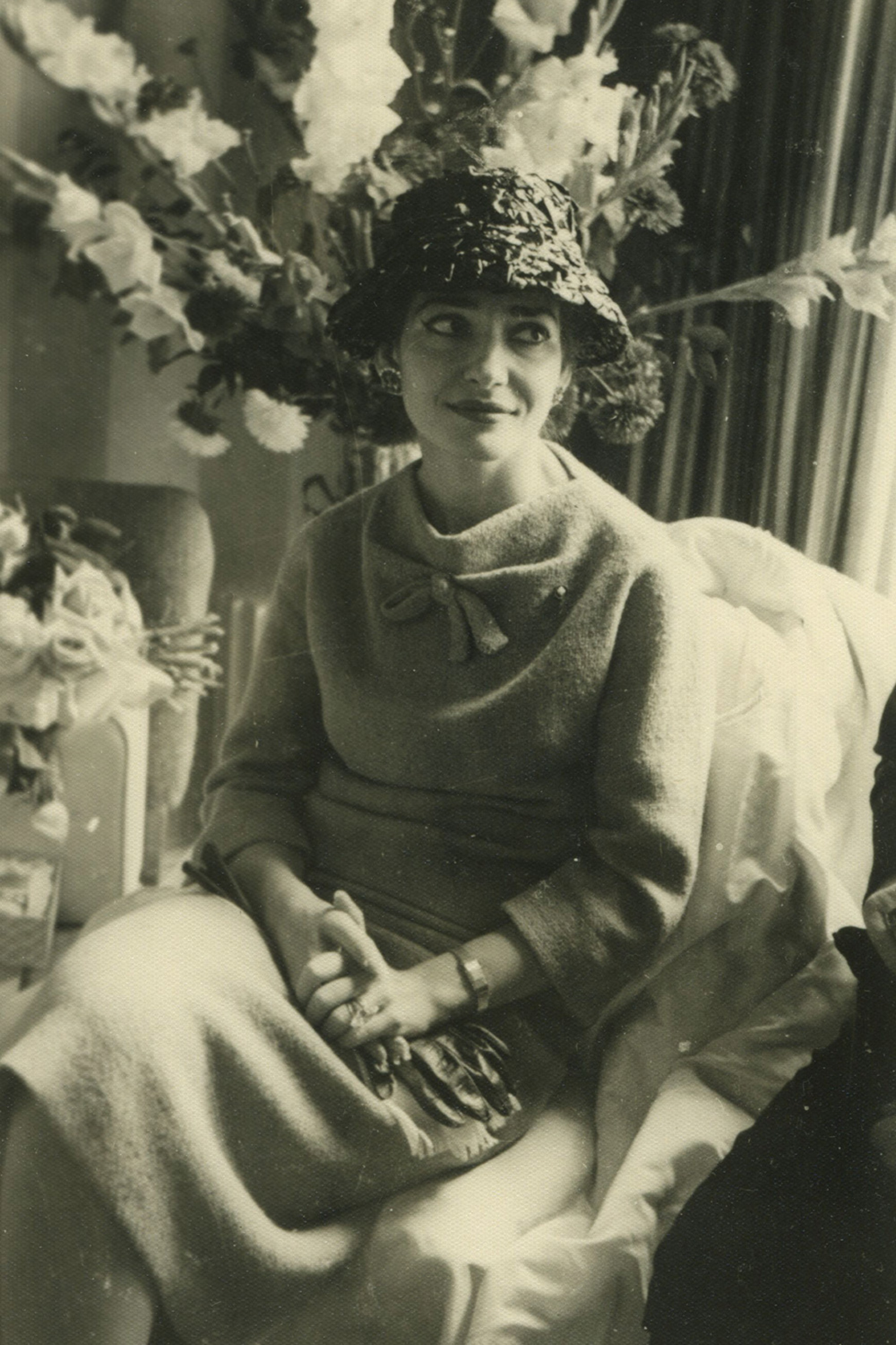 Η Μαρία Κάλλας στο εστιατόριο Pedavena στη Βερόνα © Συλλογή Μουσείου Μαρία Κάλλας