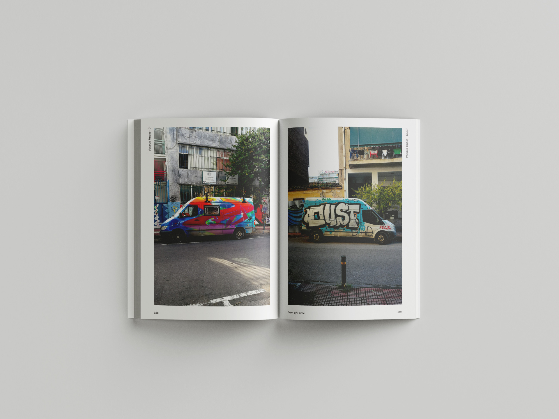 Van Of Fame: Ο ράπερ Φάνης Αφανής μιλάει στην Athens Voice για το βιβλίο του στο οποίο κατέγραψε τα γκράφιτι φορτηγά της Αθήνας.