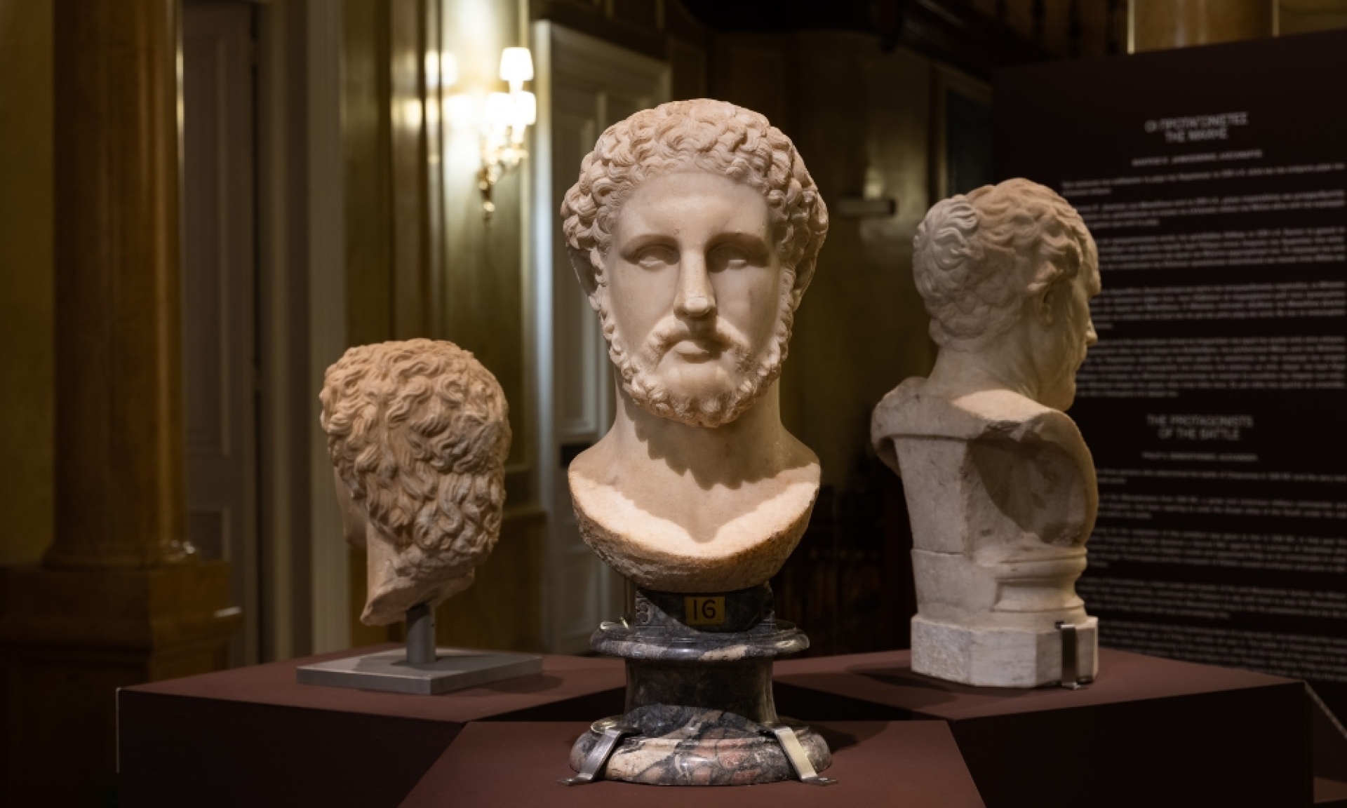 Μαρμάρινη προτομή του Φιλίππου Β' από το Μουσείο Chiaramonti στο Βατικανό 