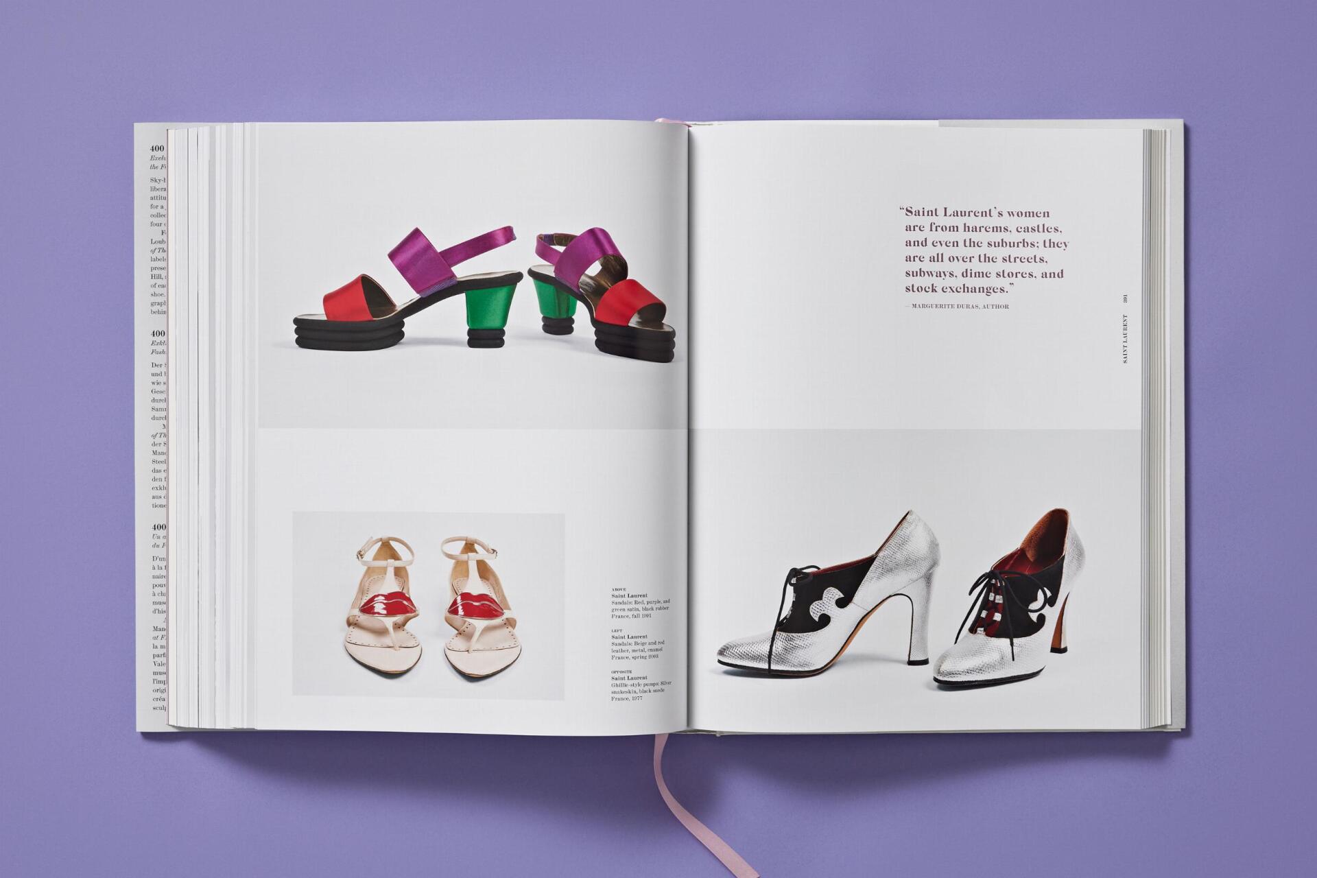 Η εικόνα είναι από το coffee-table book της Taschen «Shoes A-Z»