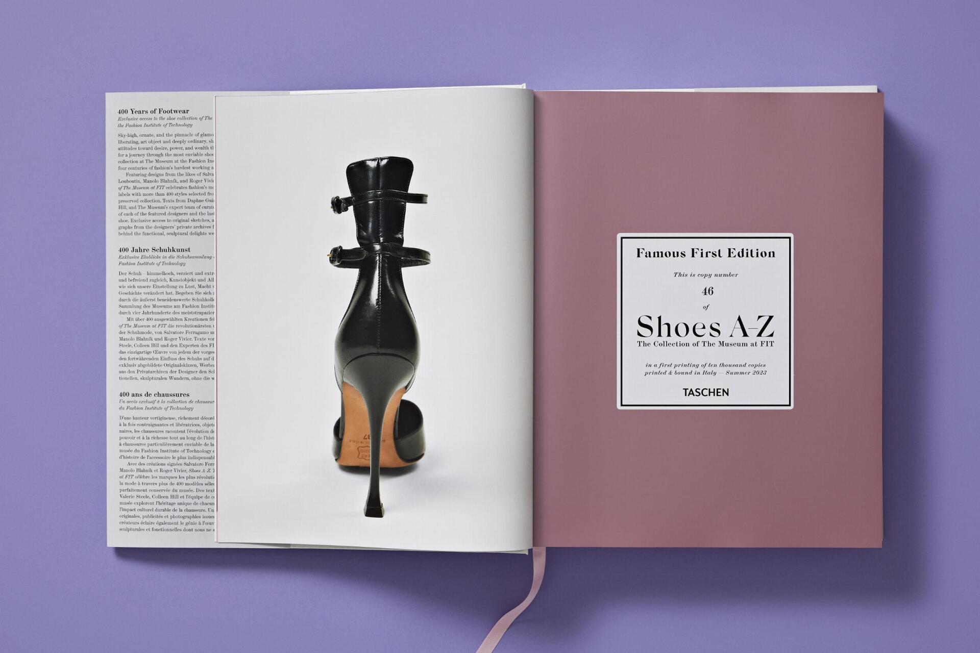 Η εικόνα είναι από το coffee-table book της Taschen «Shoes A-Z»