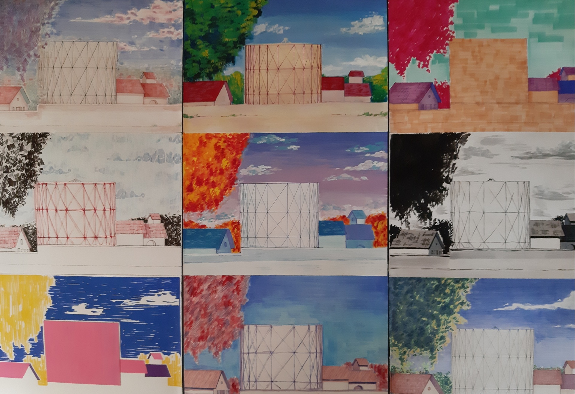 «Διελεύσεις. Ζωγραφική του κτισμένου» στη Δημοτική Πινακοθήκη Πειραιά