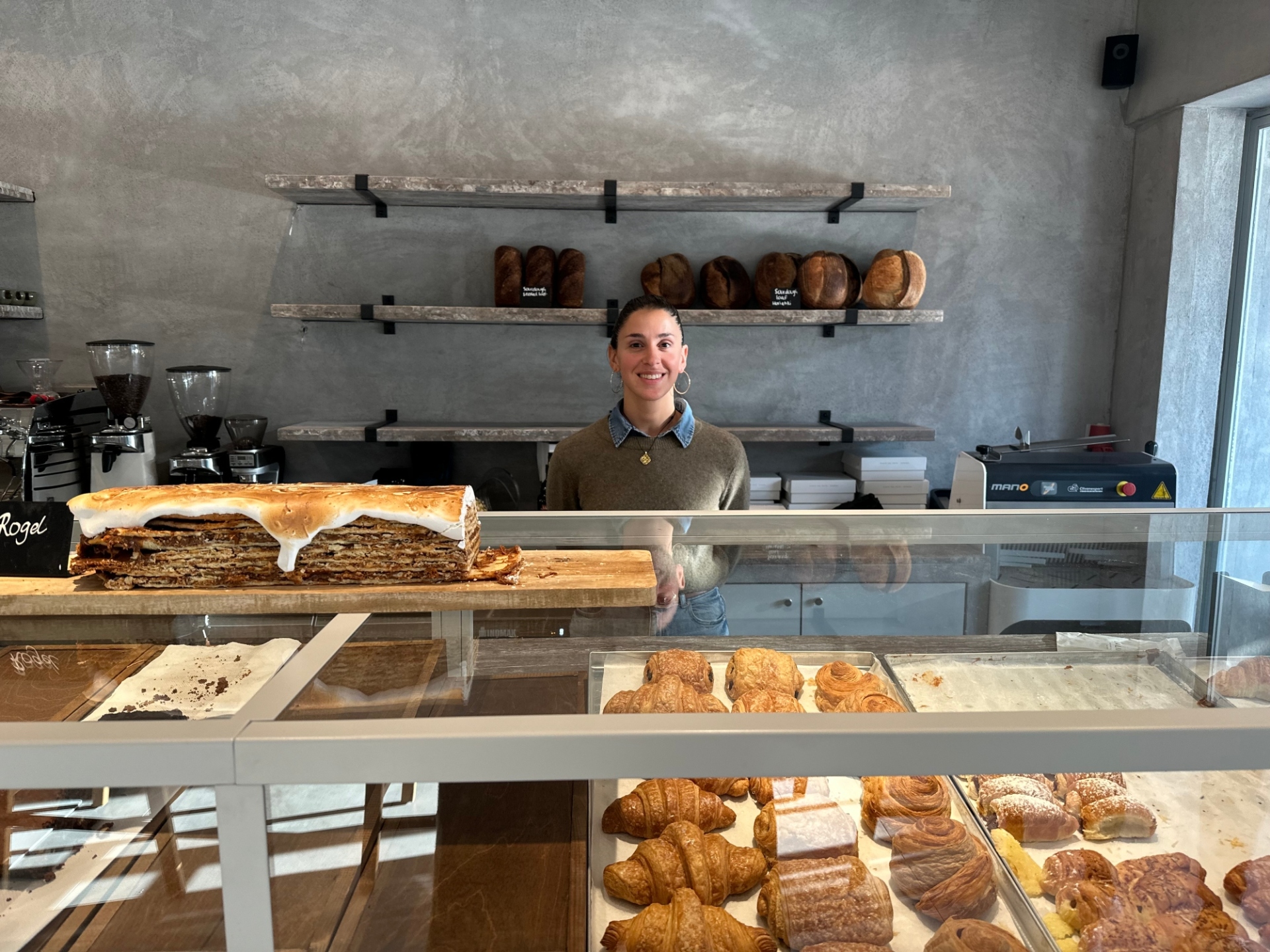 Η Isabella Aquilina, ιδιοκτήτρια του La Linda Bakery στη Γλυφάδα