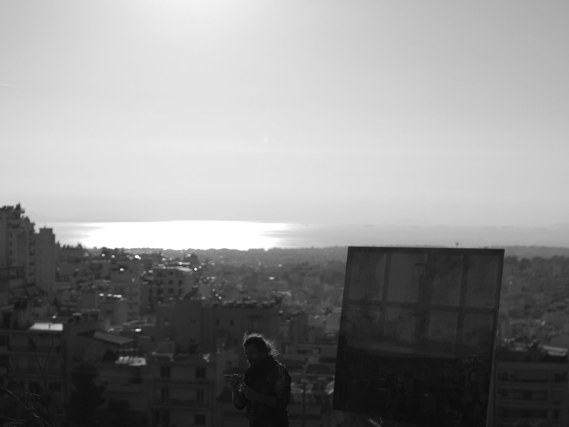 Πορτραίτο του καλλιτέχνη Αντώνη Σκαμπαβιρία © Βασίλης Πολίτης