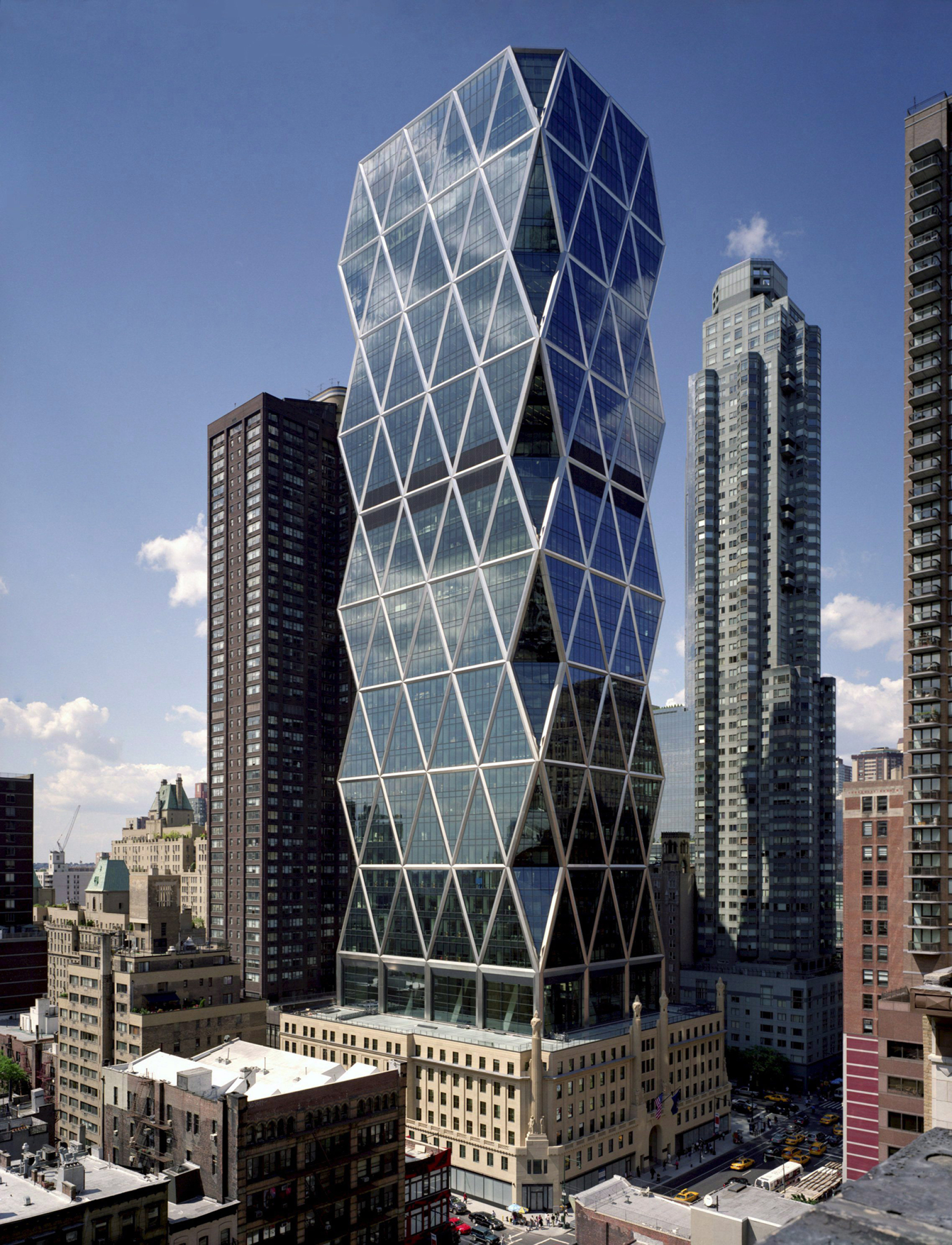 Ο ουρανοξύστης Hearst Tower στη Νέα Υόρκη © EPA/CHUCK CHOI 