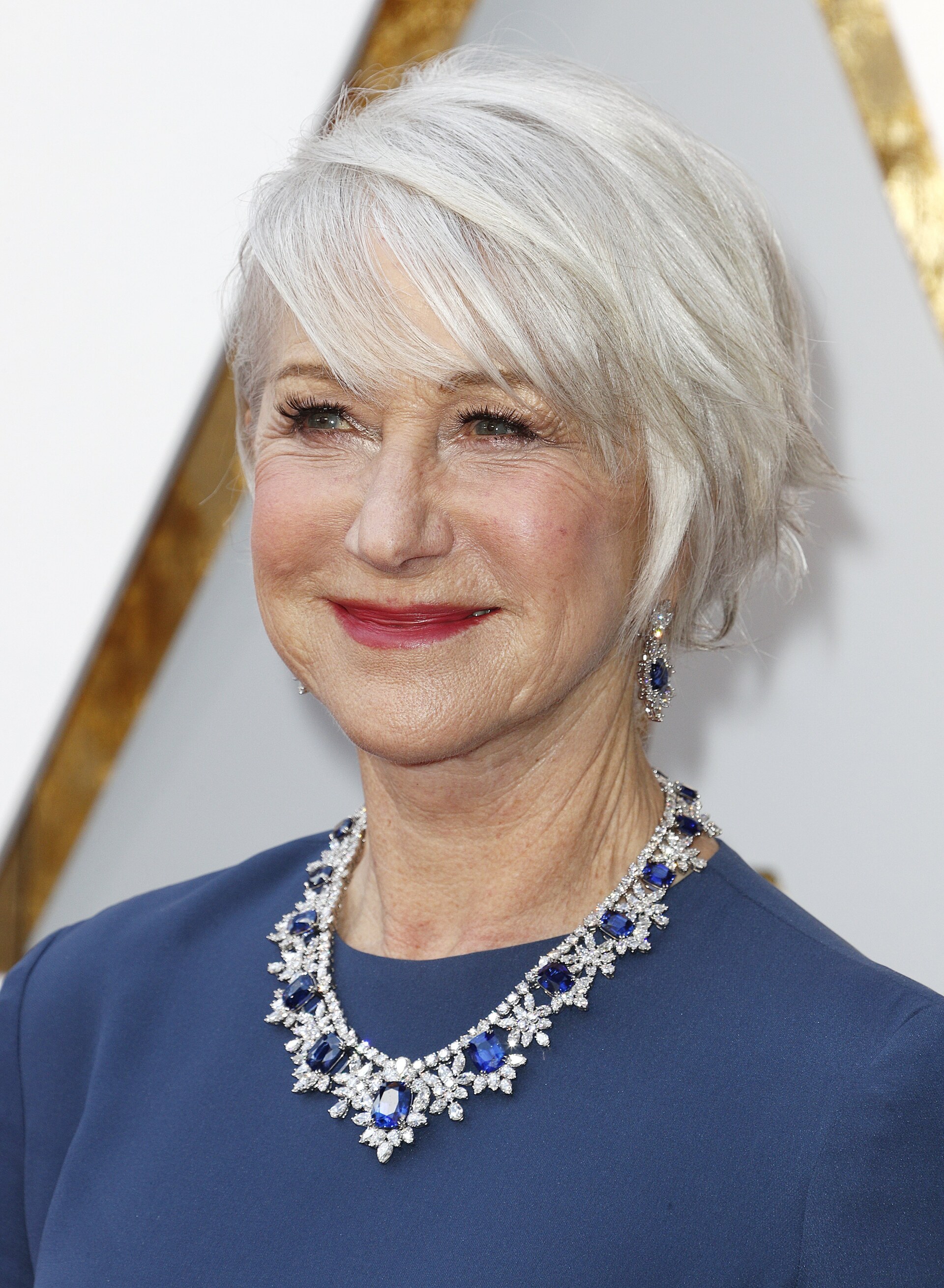 Η Helen Mirren με σετ κοσμημάτων του Harry Winston στα Όσκαρ του 2018