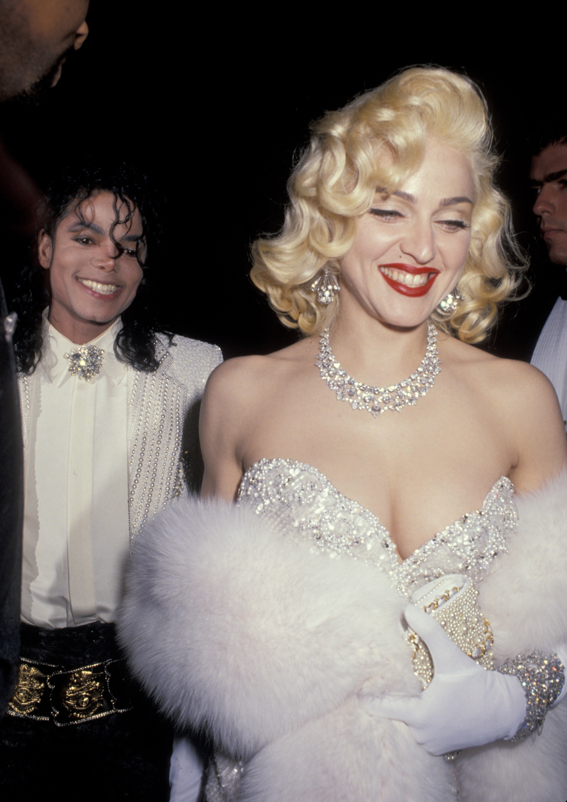 Η Madonna με διαμαντένιο περιδέραιο Harry Winston στα Όσκαρ του 1991