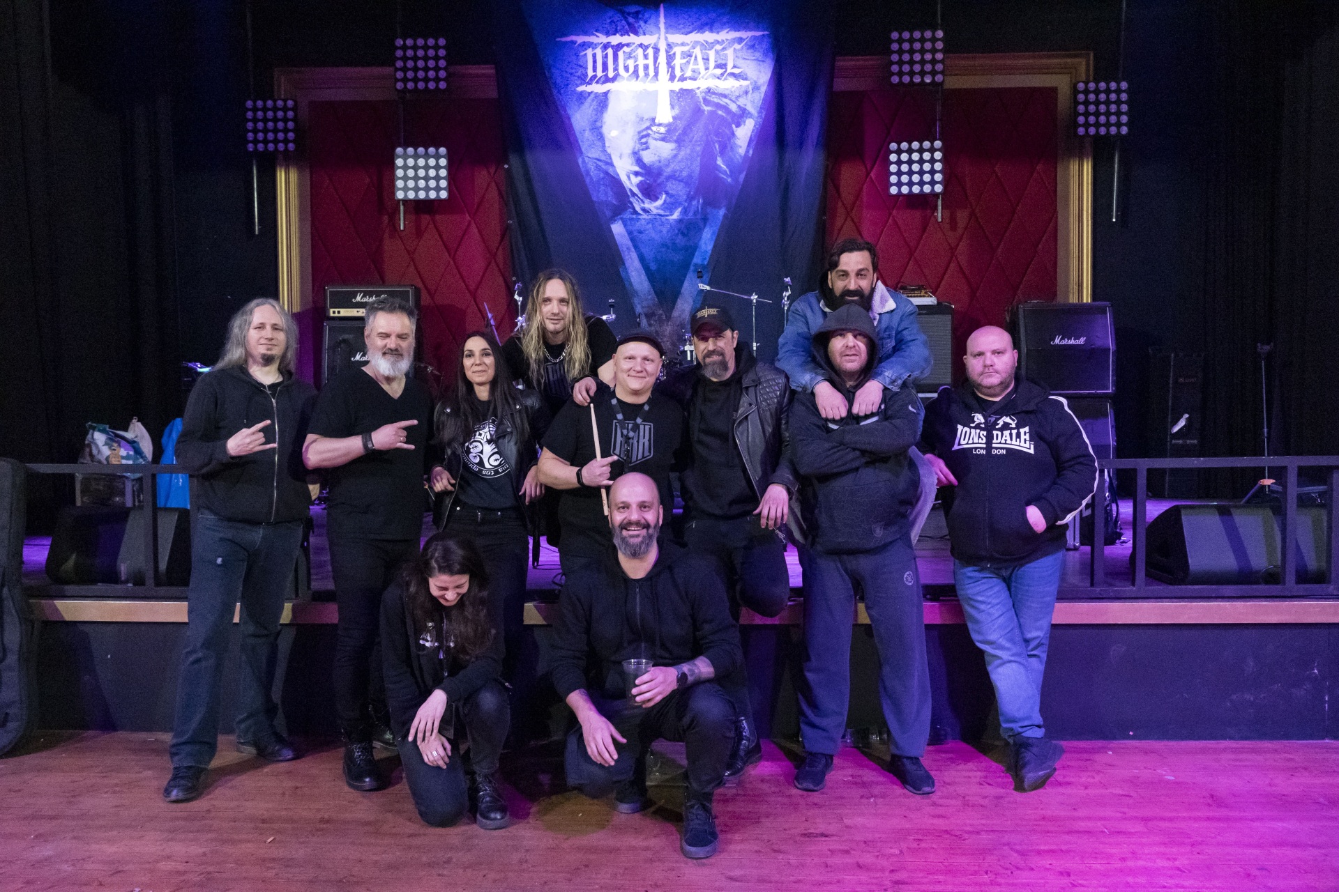 Nightfall: Ανταπόκριση από την πρώτη τους συναυλία στη Λάρισα, στο νέο πολυχώρο Circus Entertainment Club