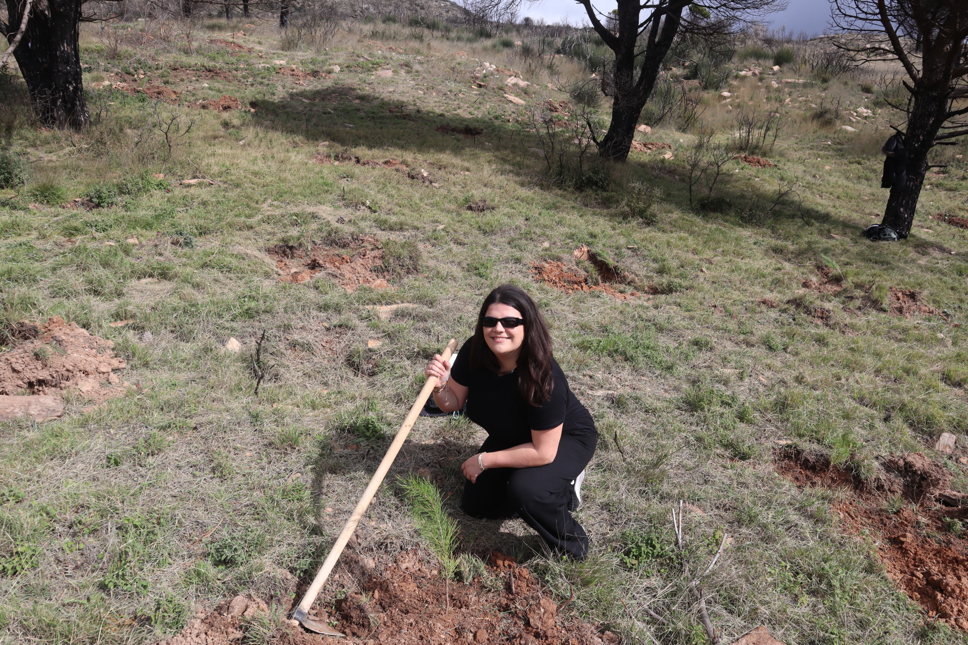 Αναδάσωση στην Πηγή Καρακαντά Πεντέλης με τους ανθρώπους της Παπαστράτος