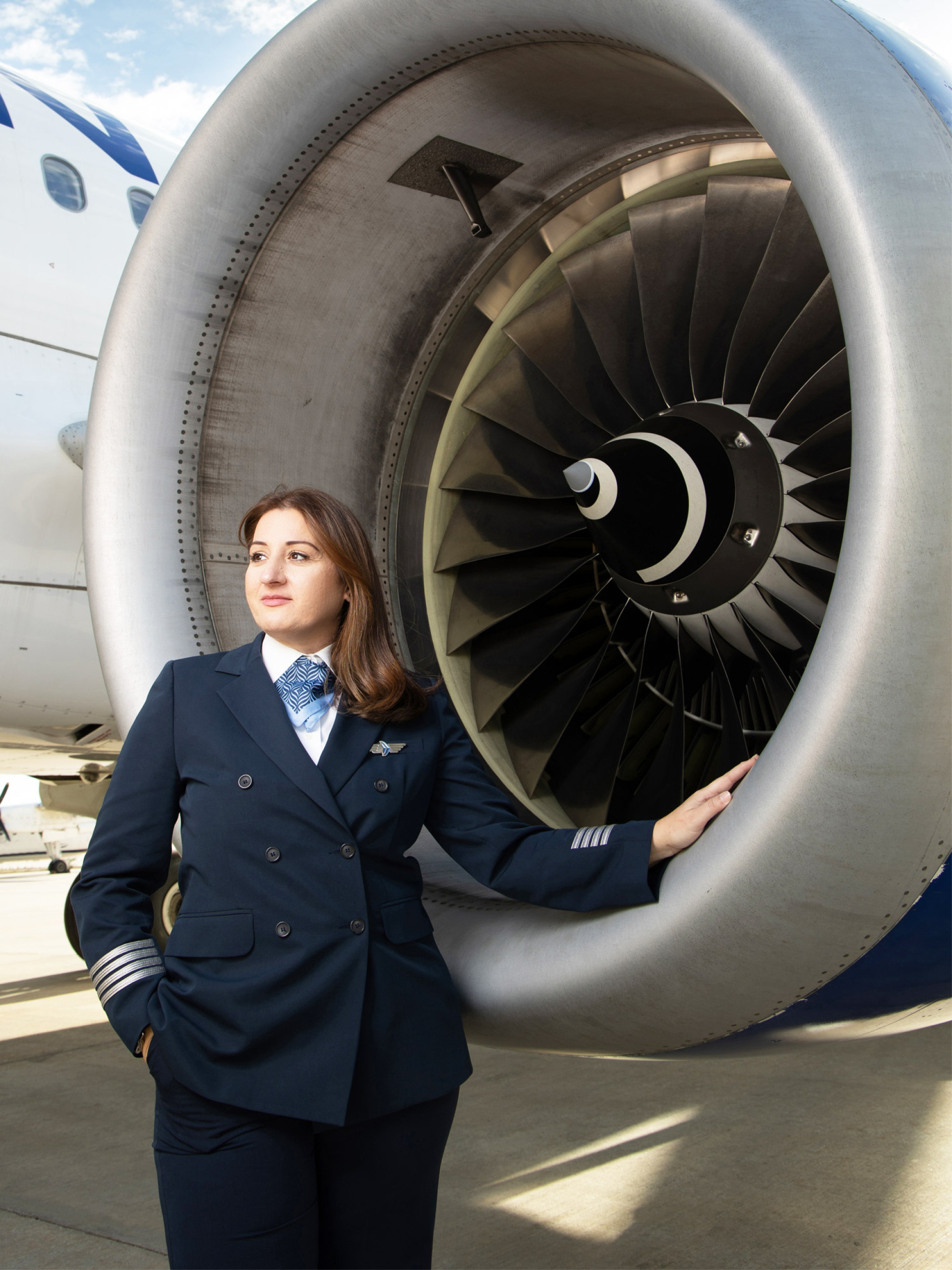 Ευαγγελία Καββαδία, Deputy Chief Pilot της Aegean