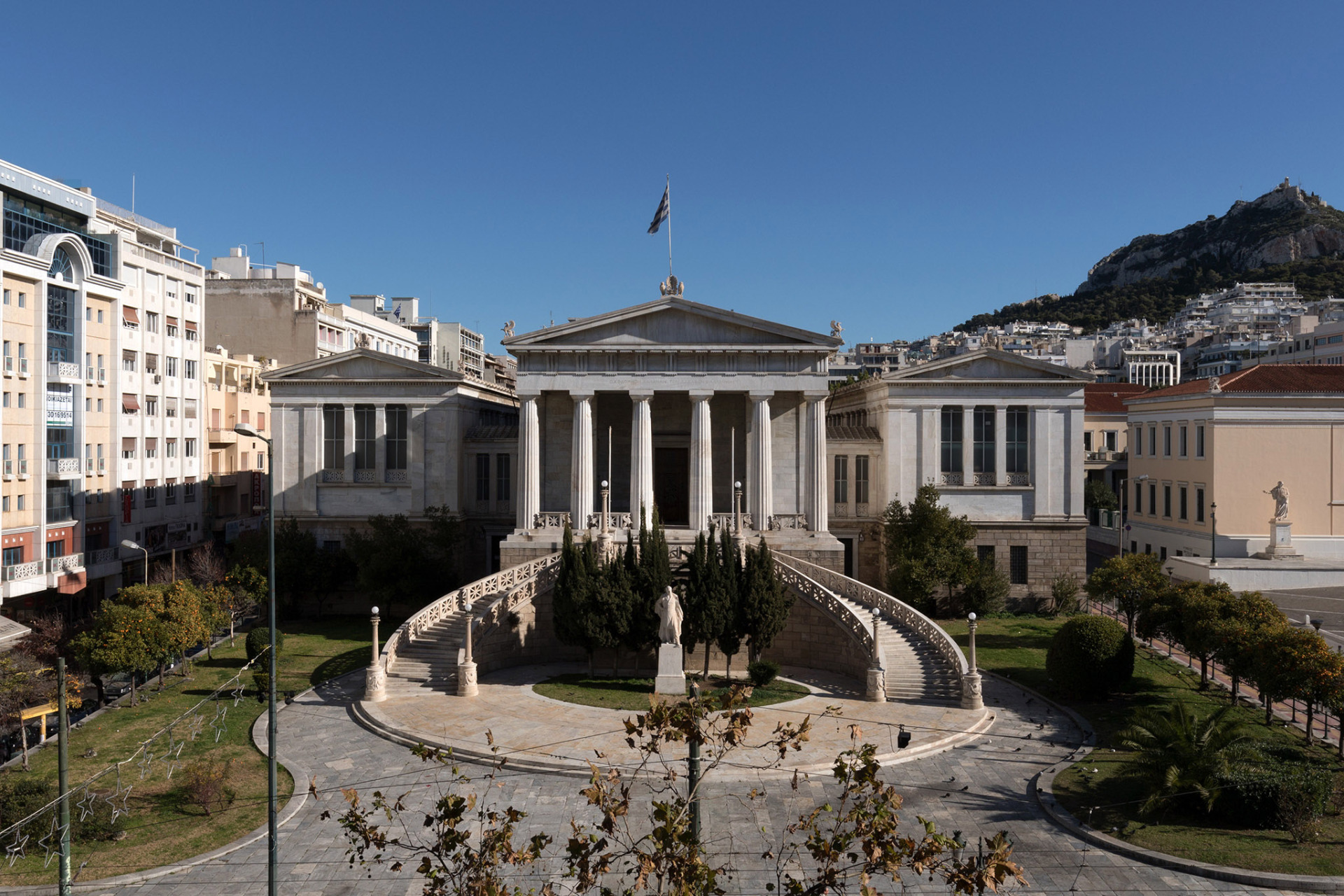 Εθνική βιβλιοθήκη στο Βαλλιάνειο