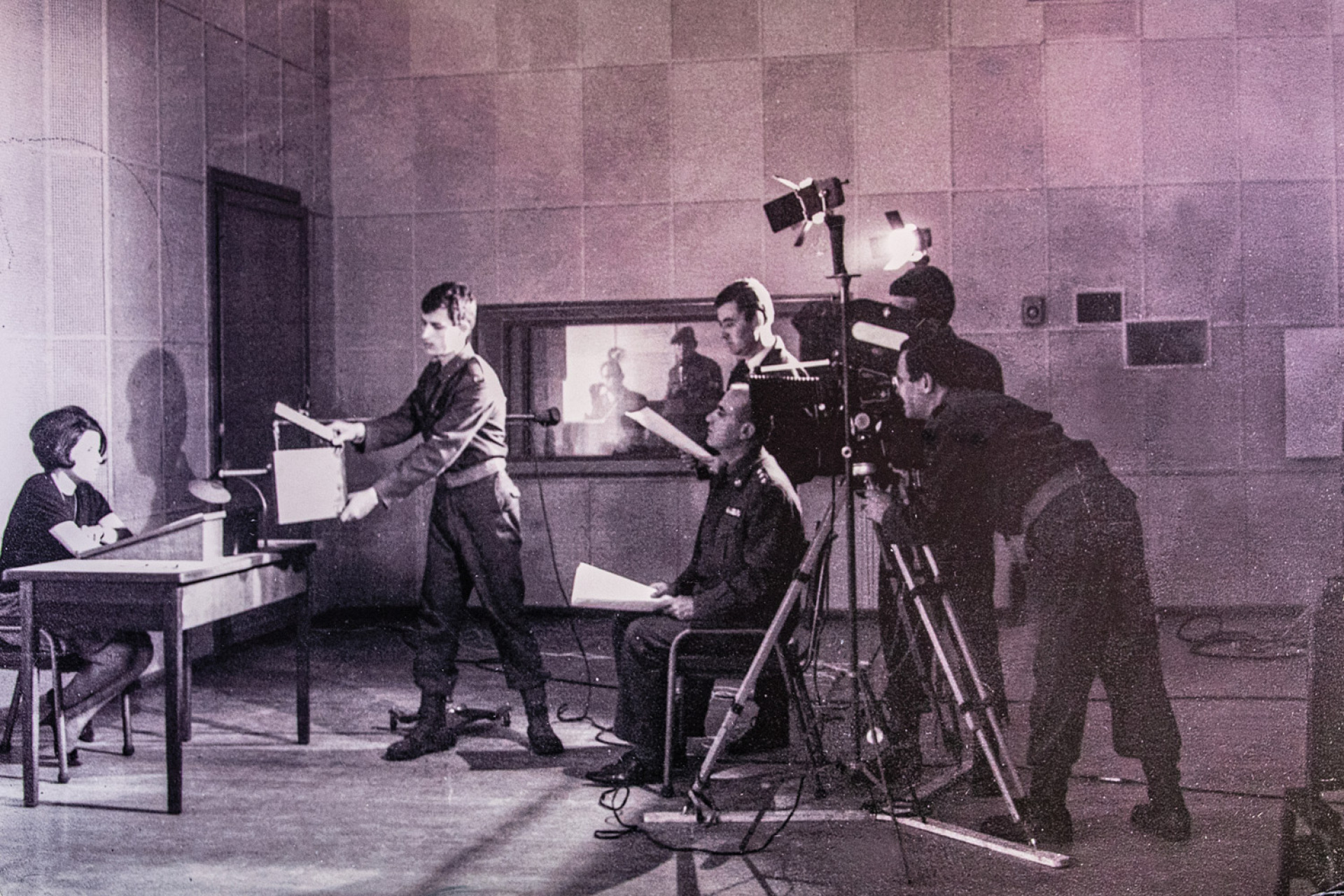 Δοκιμαστικό για εκφωνήτρια ειδήσεων, 1968