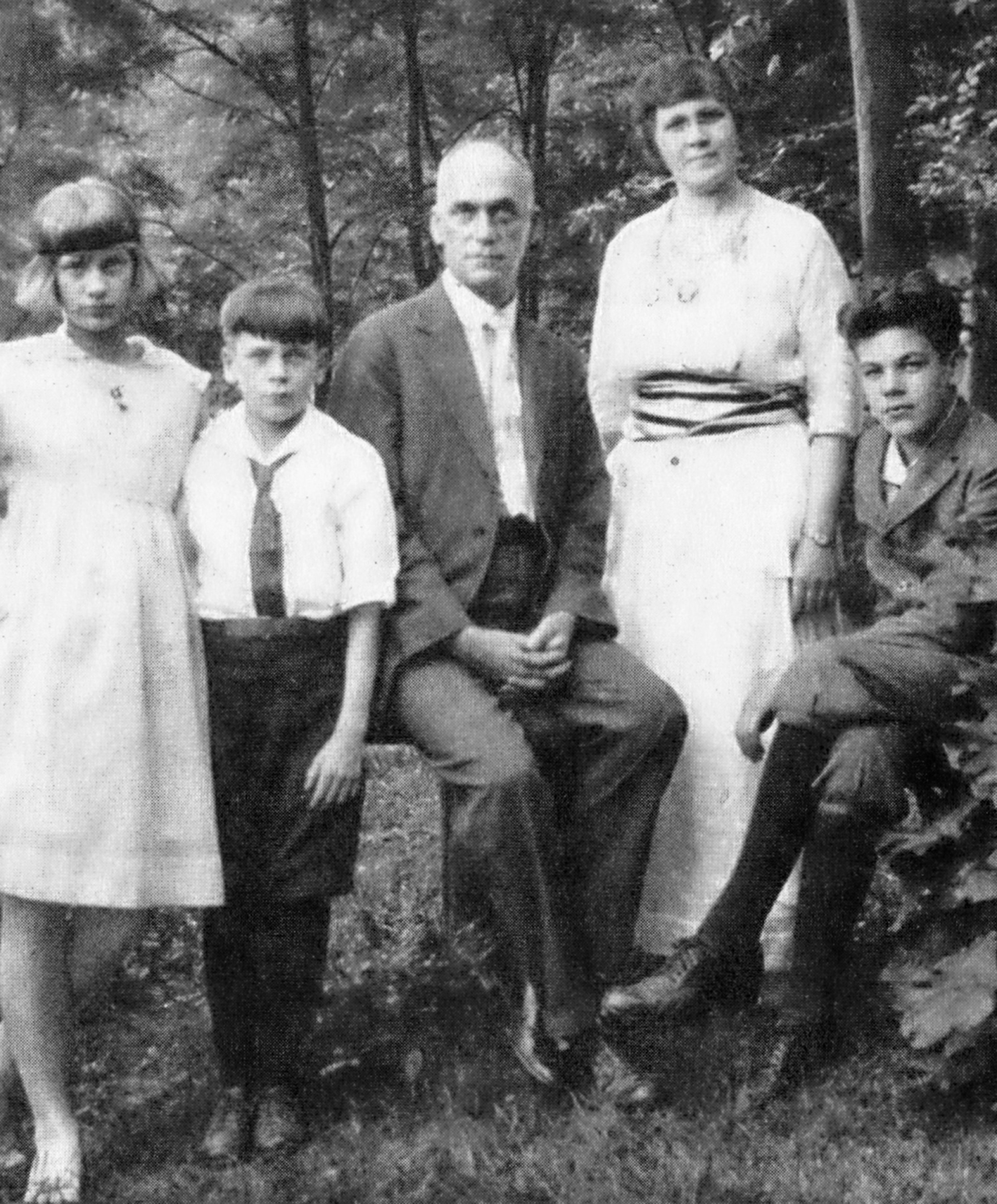 Η οικογένεια Μίλερ το 1920