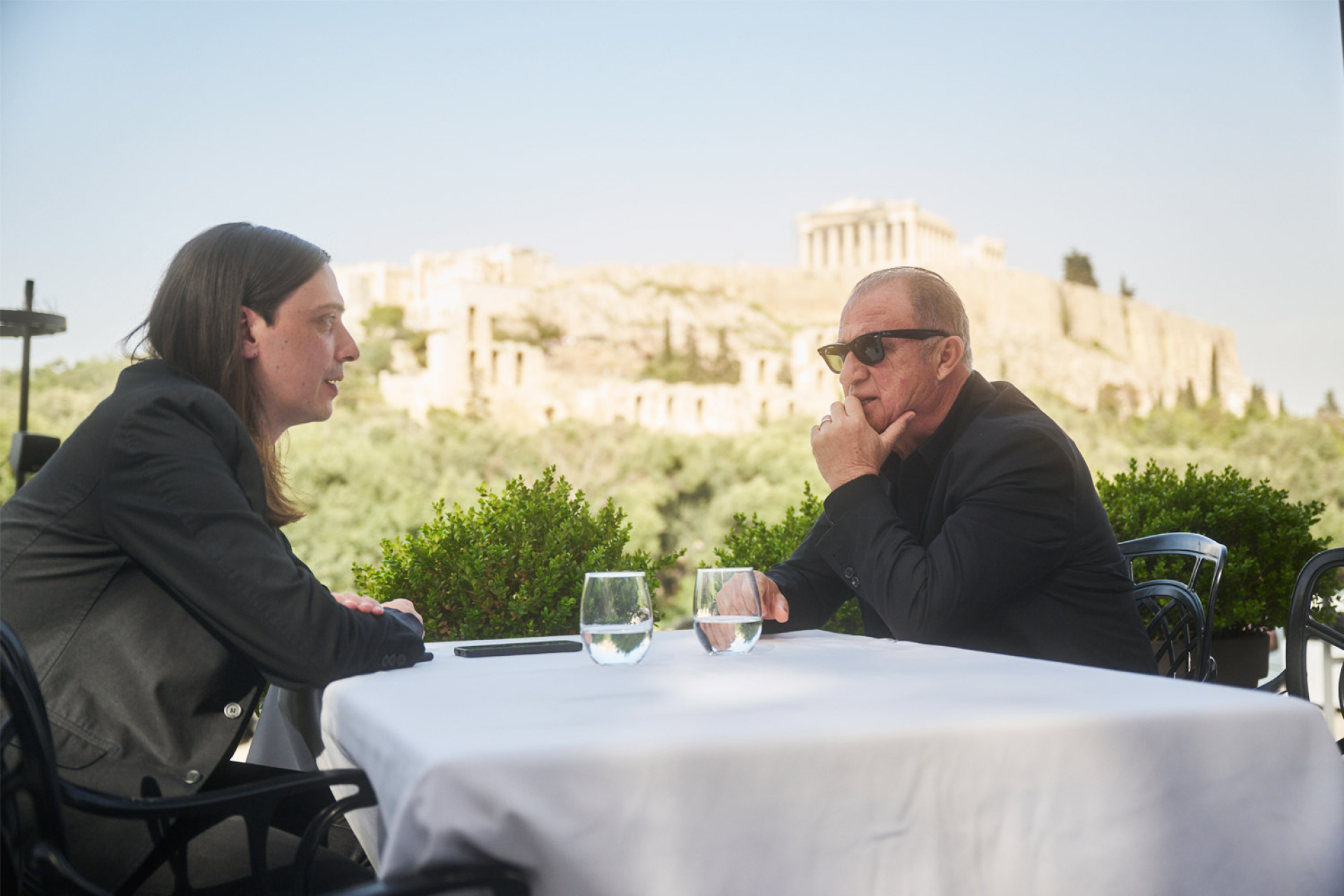 Ο Δημήτρης Αθανασιάδης με τον Φατίχ Τερίµ