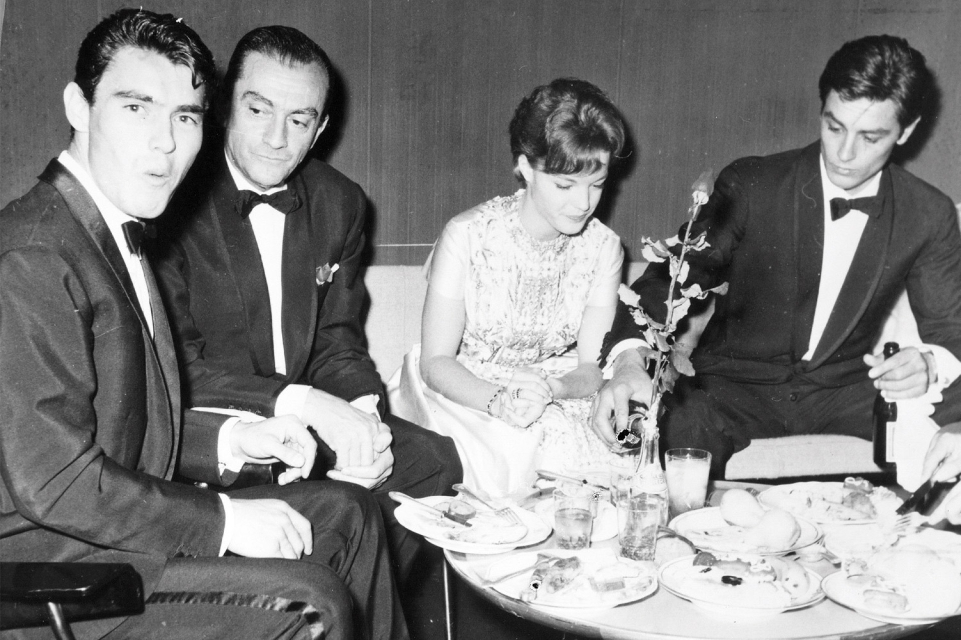 Aλέν Ντελόν, Ρόμι Σνάιντερ, Λουκίνο Βισκόντι