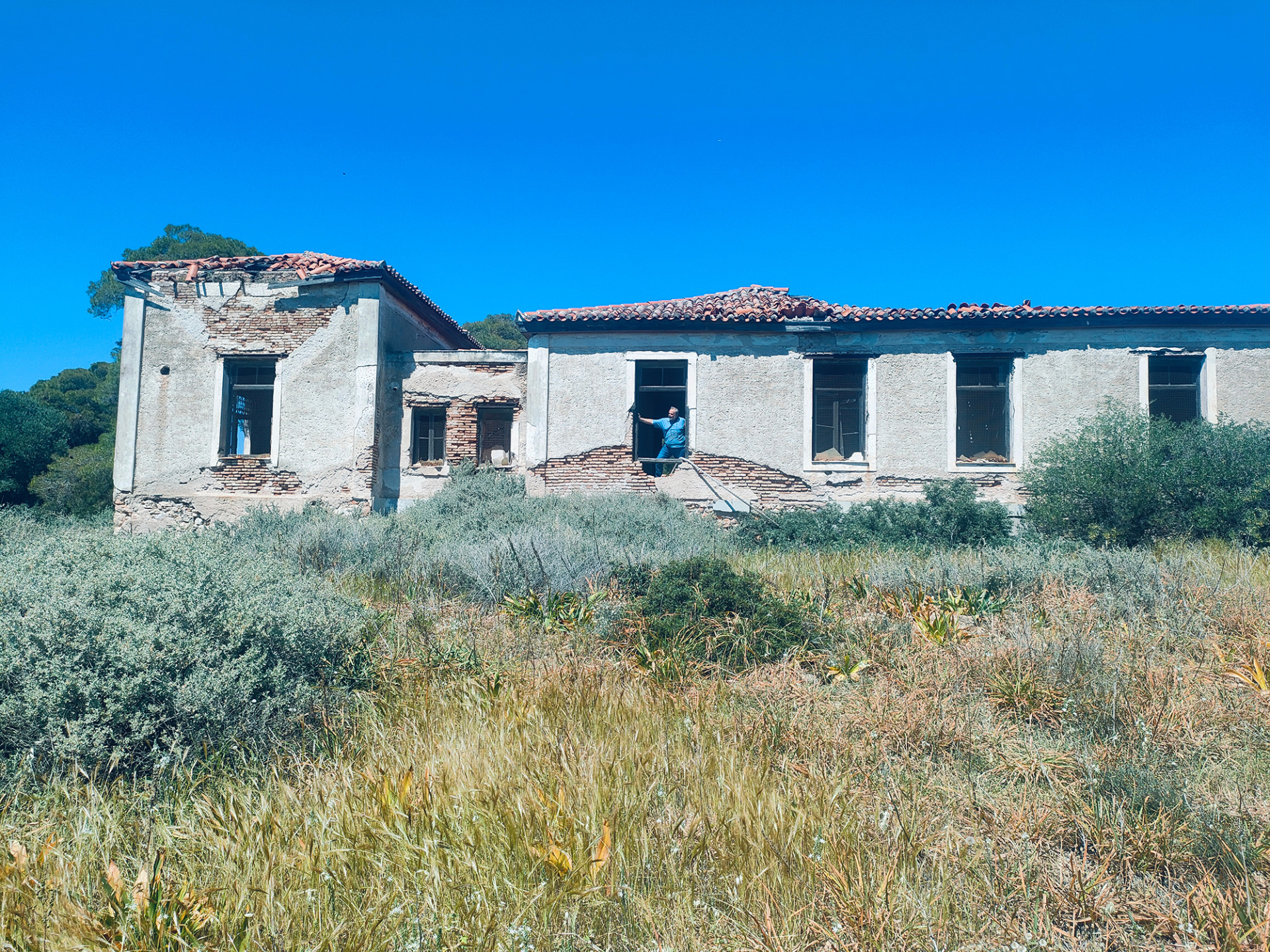 Ο Παναγιώτης Βελτανισιάν στον Άγιο Γεώργιο, τη Σπιναλόγκα της Αττικής