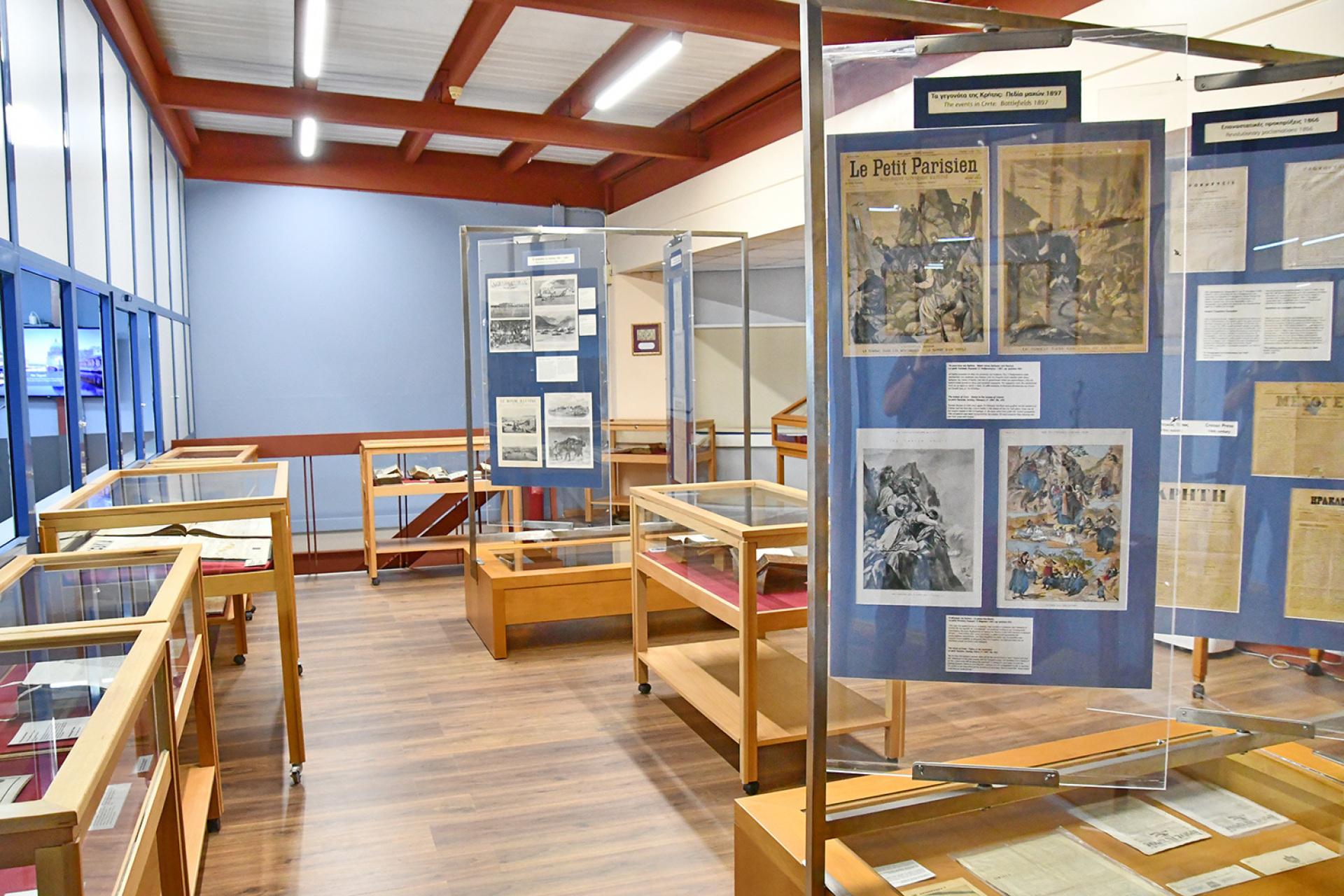 Μουσείο Τυπογραφίας Γιάννη και Ελένης Γαρεδάκη - Αίθουσα σπάνιων εκδόσεων