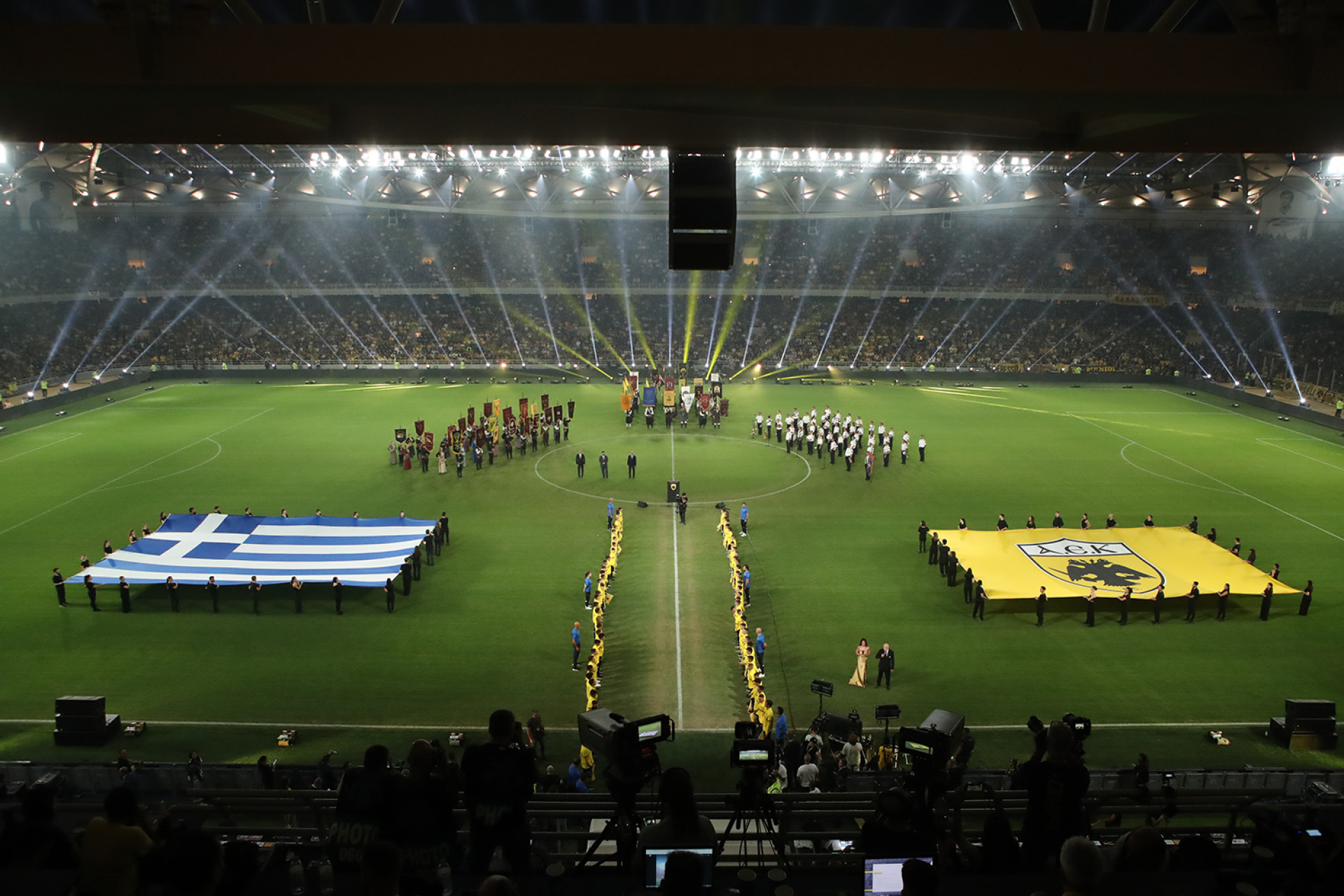 Εγκαίνια του νέου γηπέδου της ΑΕΚ «Opap Arena» © ΣΤΕΛΙΟΣ ΣΤΕΦΑΝΟΥ / EUROKINISSI