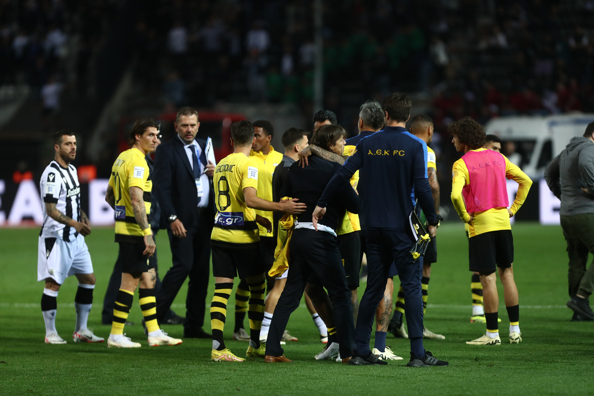 Superleague 2023-2024 Playoffs / ΠΑΟΚ - ΑΕΚ © ΒΑΣΙΛΗΣ ΒΕΡΒΕΡΙΔΗΣ / ΜΟΤΙΟΝ ΤΕΑΜ