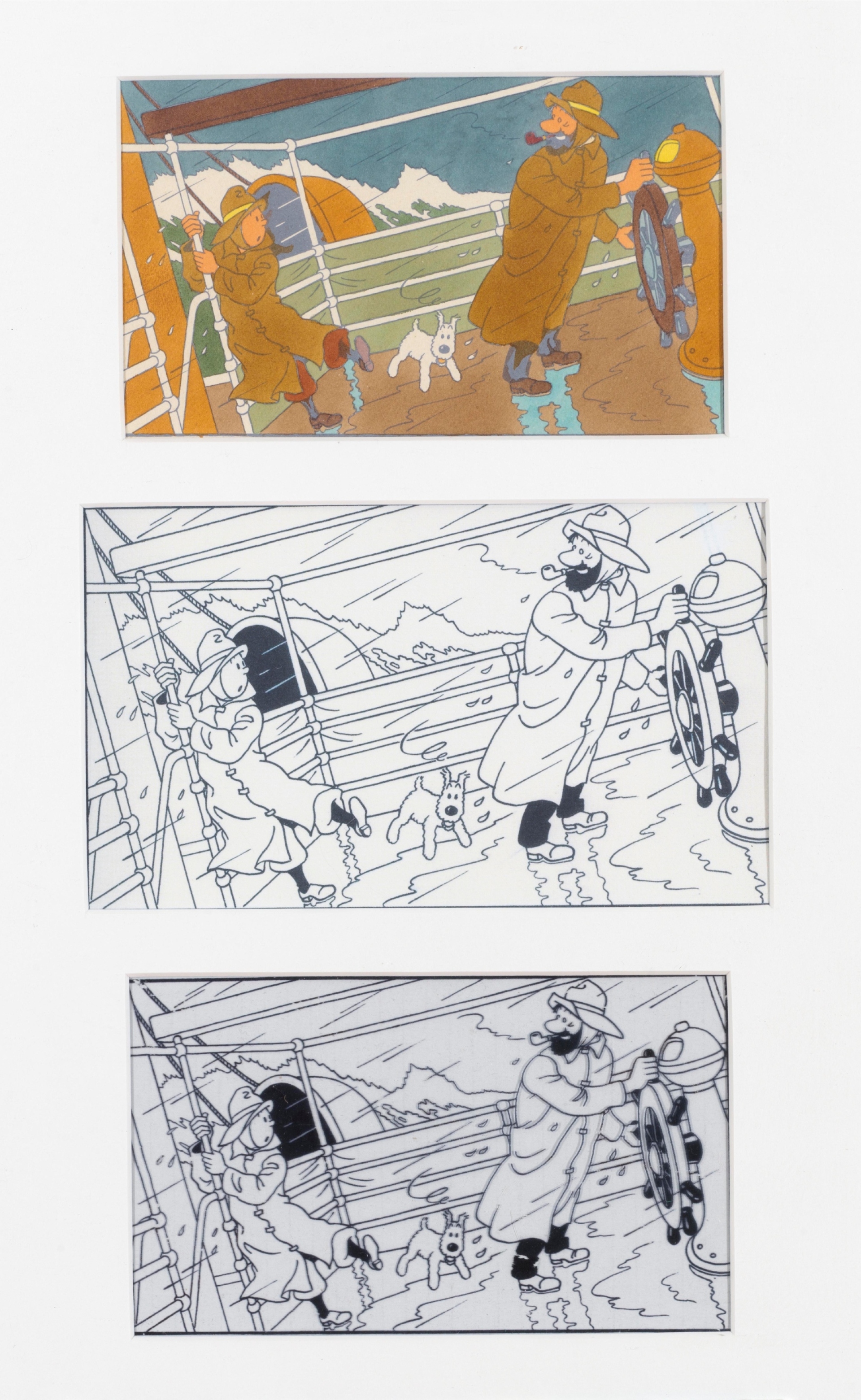 Herge, από τις ιστορίες του "Tin Tin"