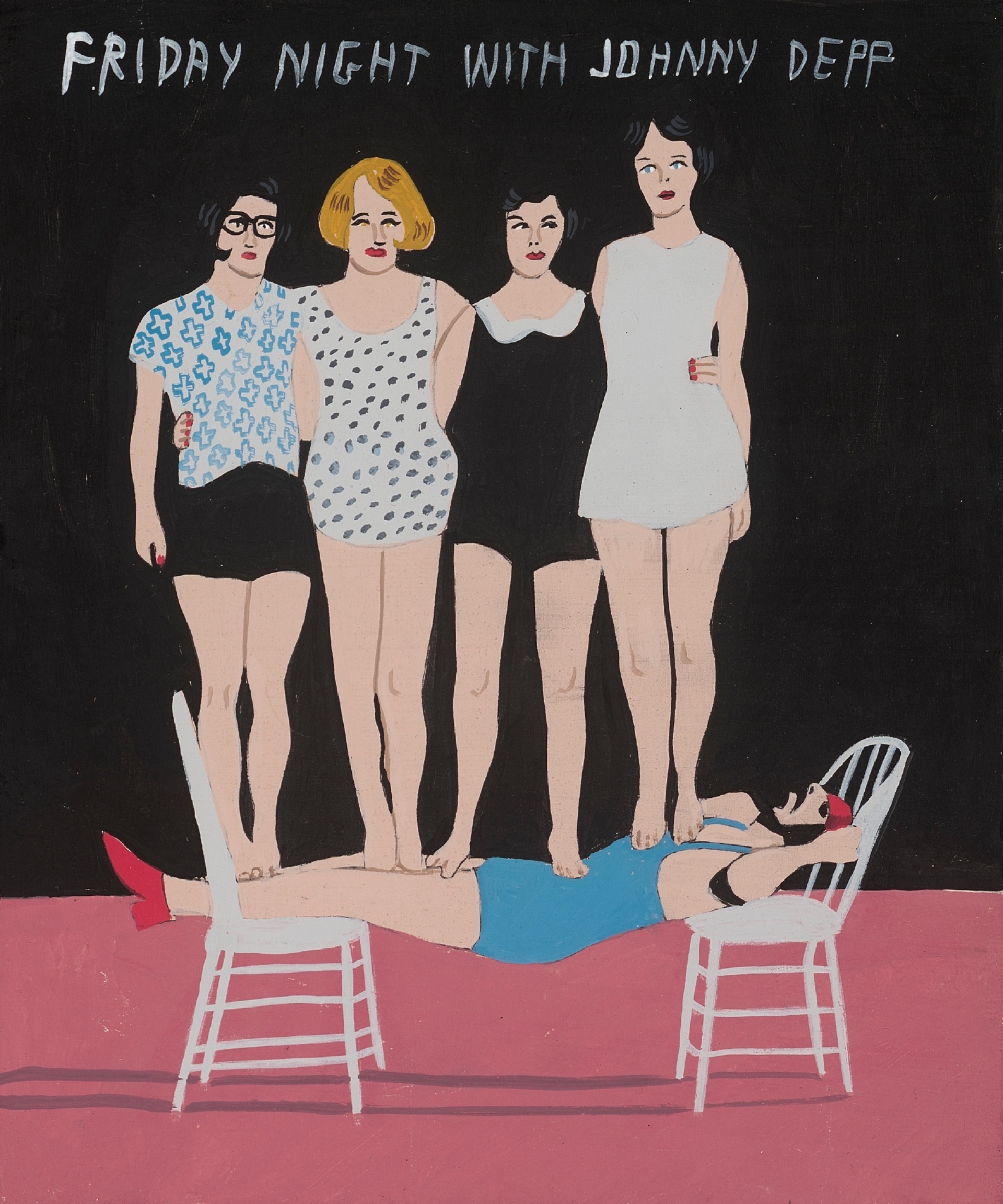 Javier Mayoral, "Friday night with Johnny Depp"