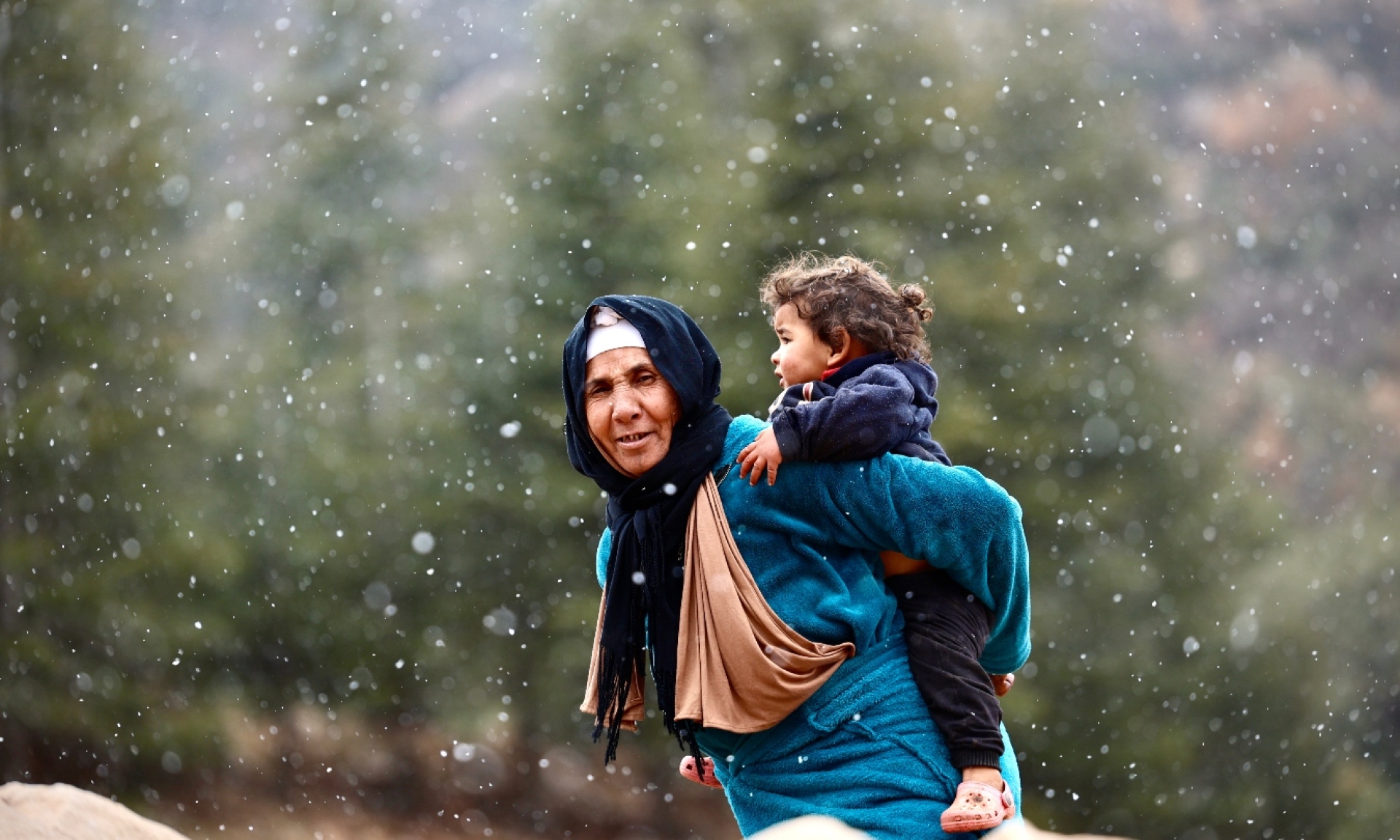 Χιόνι στα βουνά του Άτλαντα