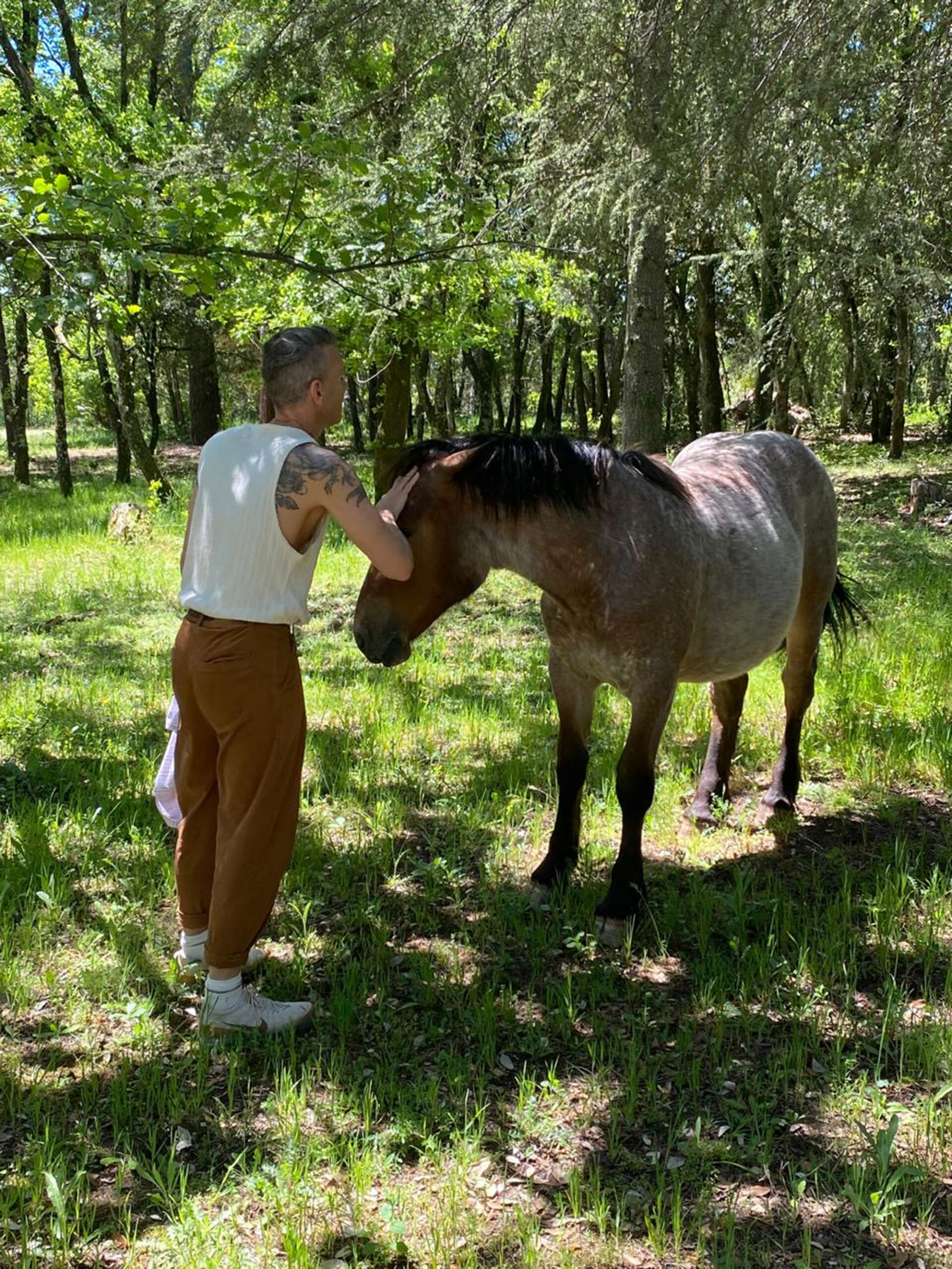 Με τον Asaf Avidan στο κτήμα του στην Τουλούζη