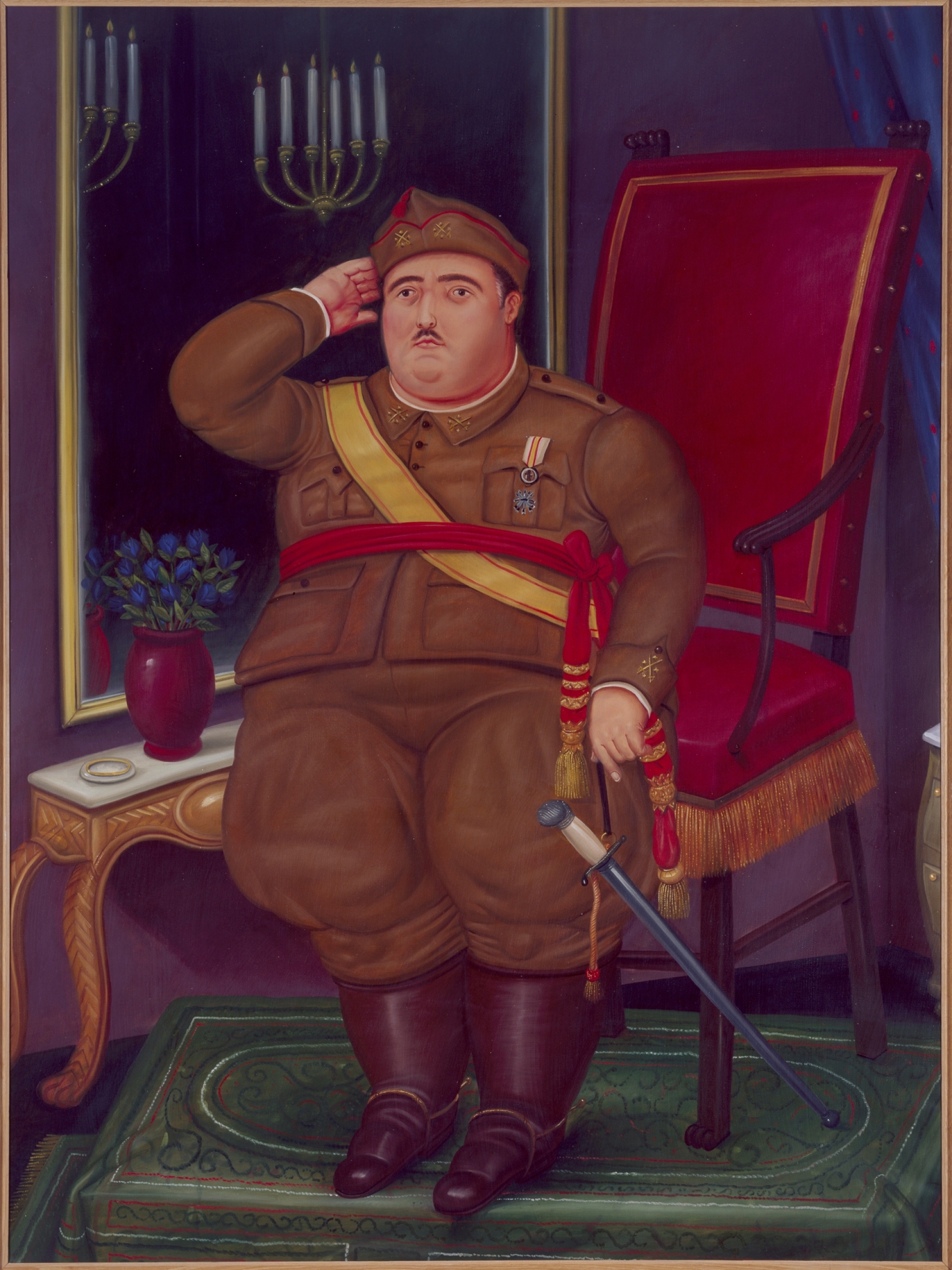 Fernando Botero, "Franco", 1986