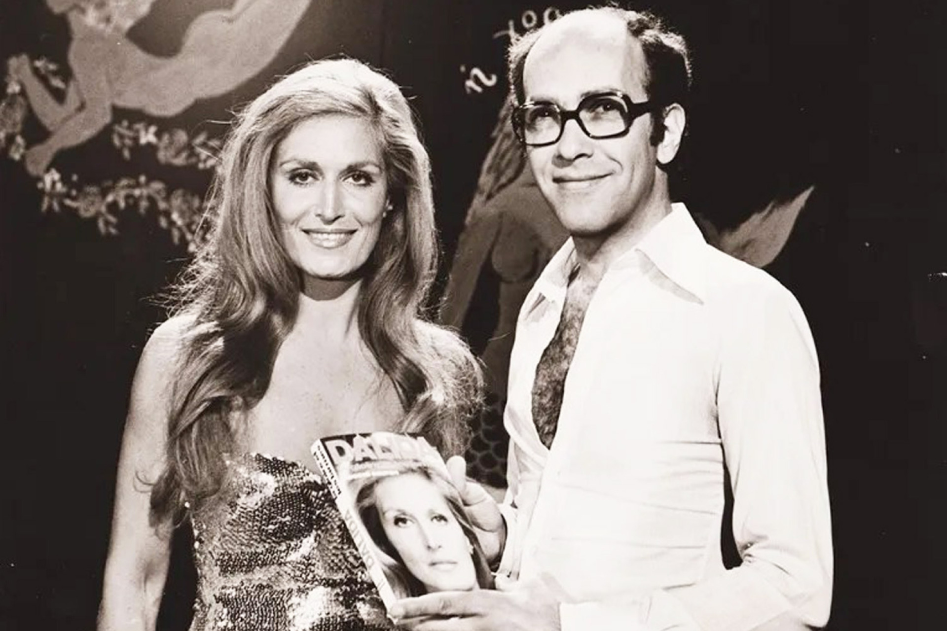 O Γιώργος Παπαστεφάνου με την Dalida