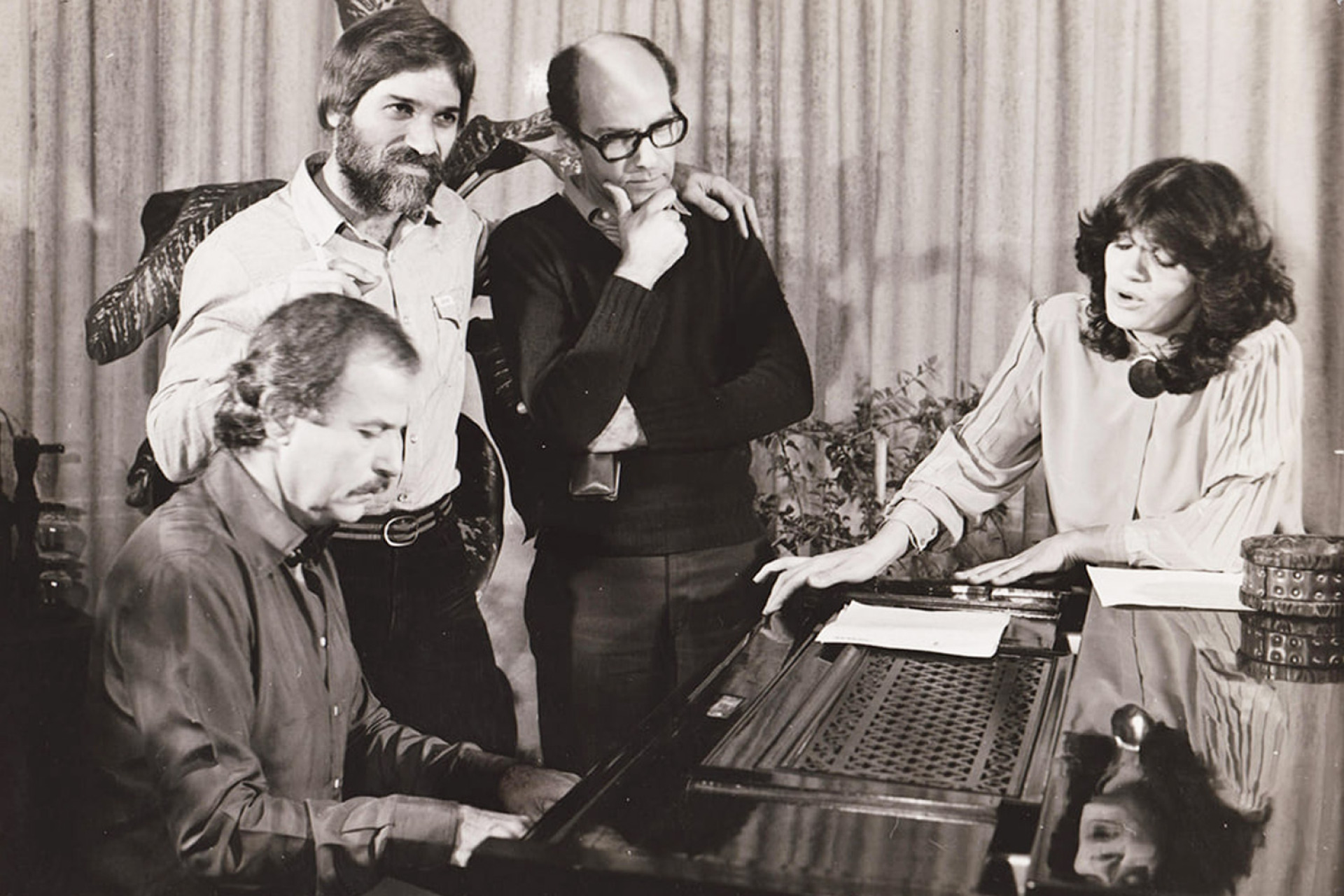 Γιάννης Σπανός, Κώστας Καράλης, Γιώργος Παπαστεφάνου και Ελπίδα