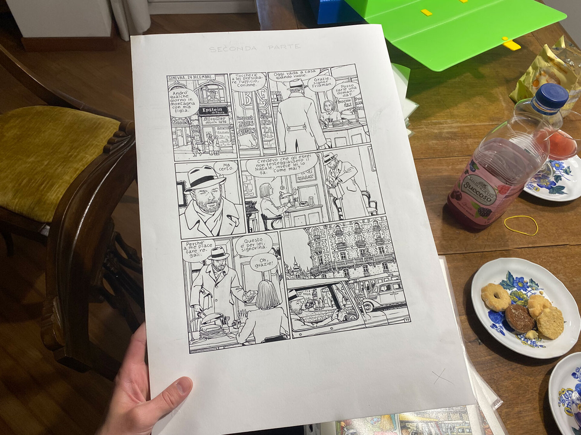 Ένα απόγευμα με τον Vittorio Giardino στην Μπολόνια  