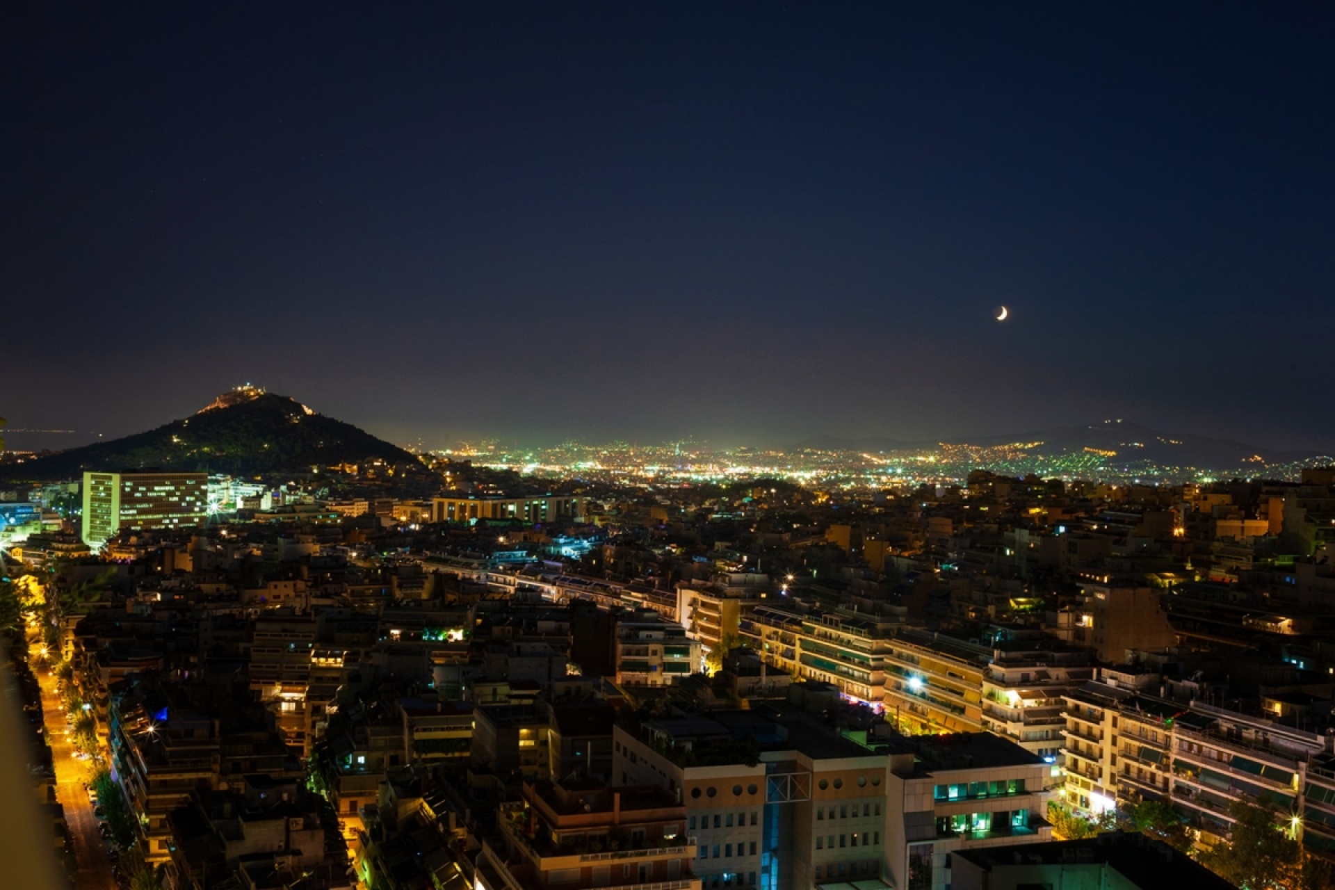 Η θέα από το νέο πολυχώρο Apeiron Studio 