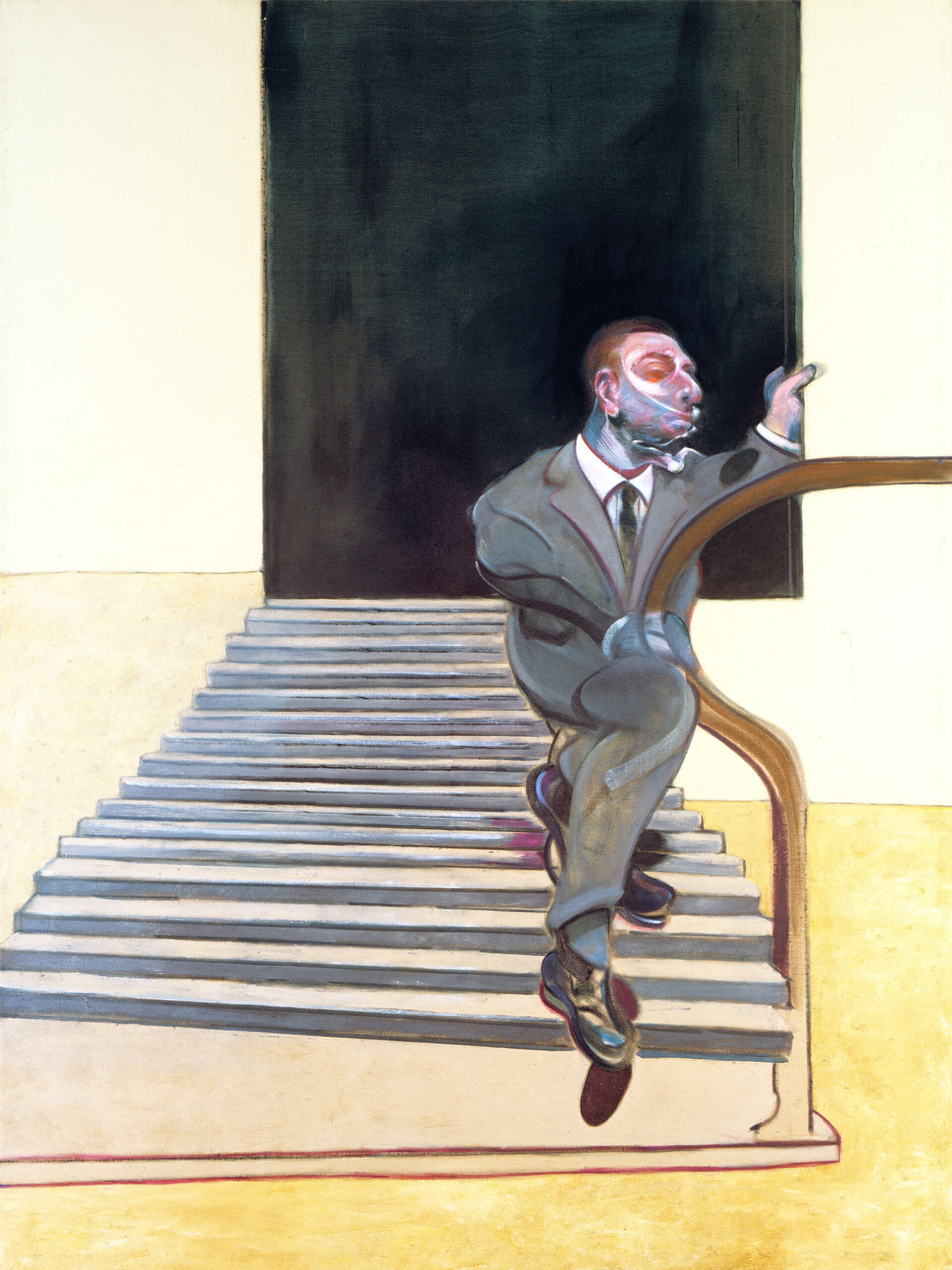 1972, Πορτρέτο ενός άνδρα που κατεβαίνει τα σκαλιά