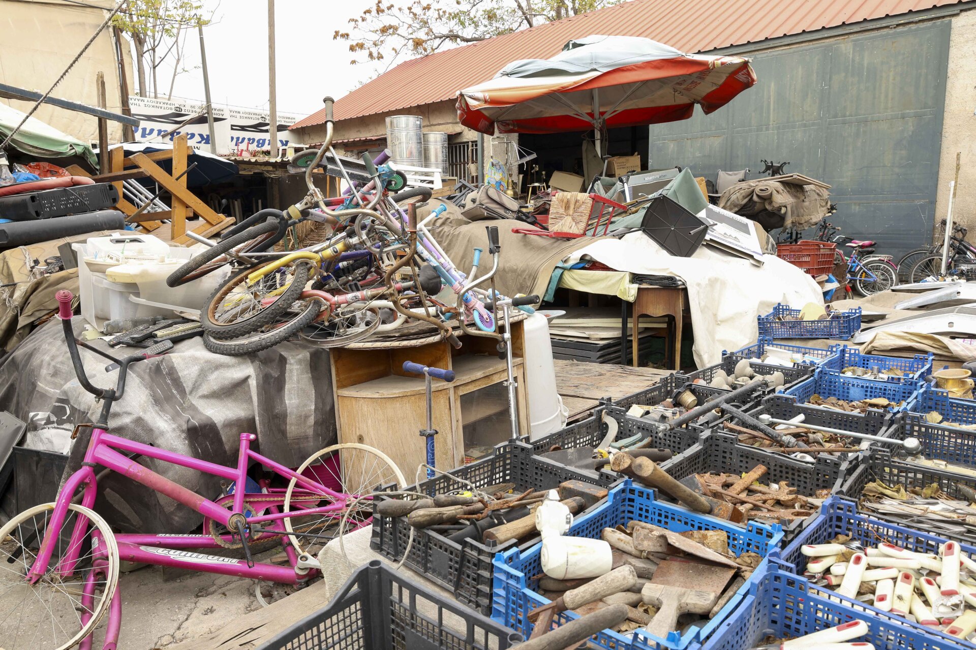 Παζάρι από ρακοσυλλέκτες