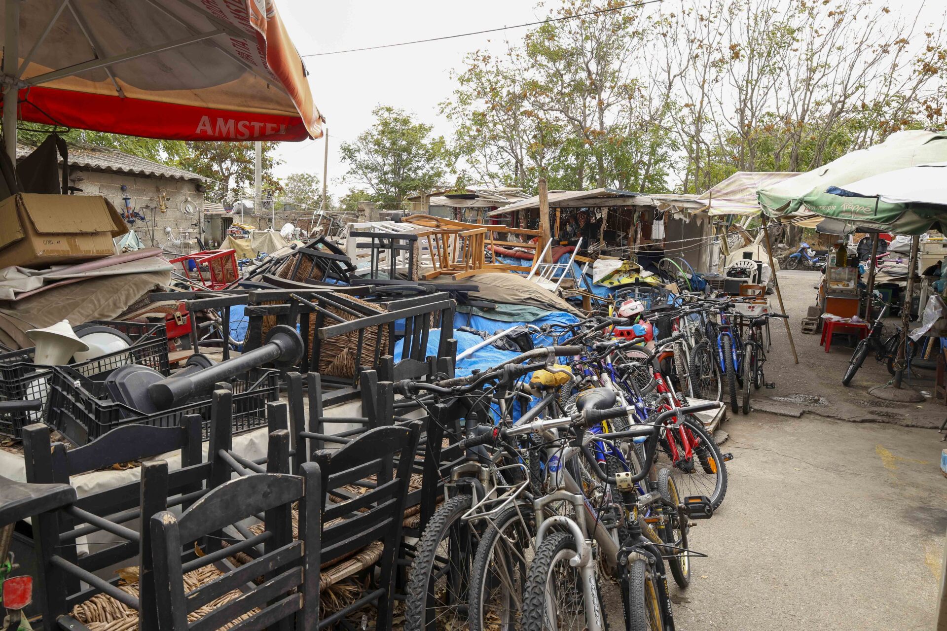 Παζάρι από ρακοσυλλέκτες
