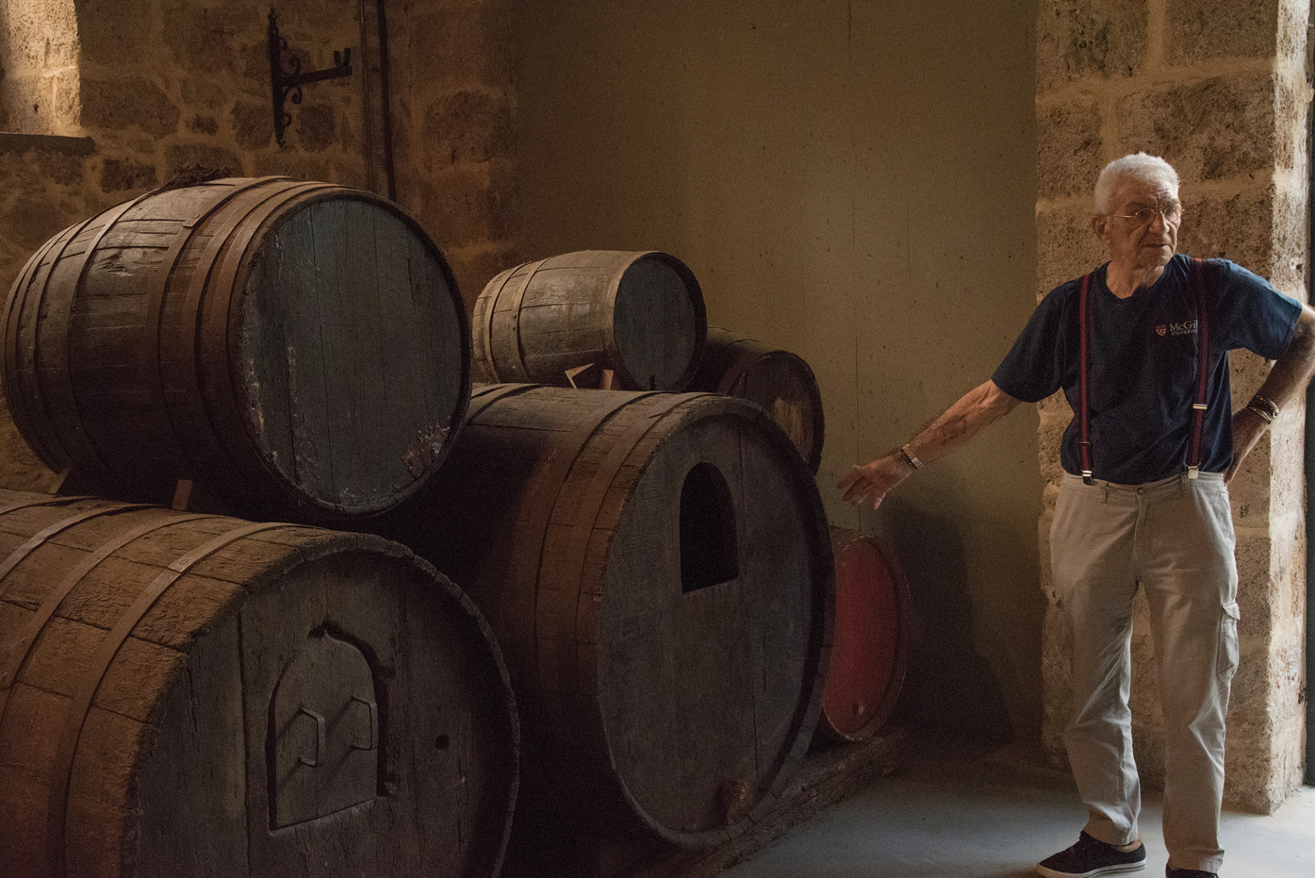 Στο ιστορικό οινοποιείο της οδού Ζαφειράκη στη Νάουσα, που ιδρύθηκε το 1908 © Βαγγέλης Τσιάμης