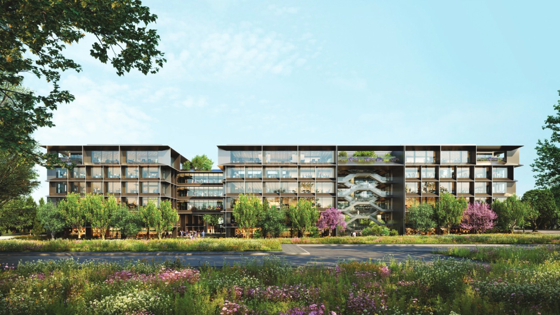 The Grid, φιλοδοξεί να γίνει το μεγαλύτερο «πράσινο» office campus της χώρας