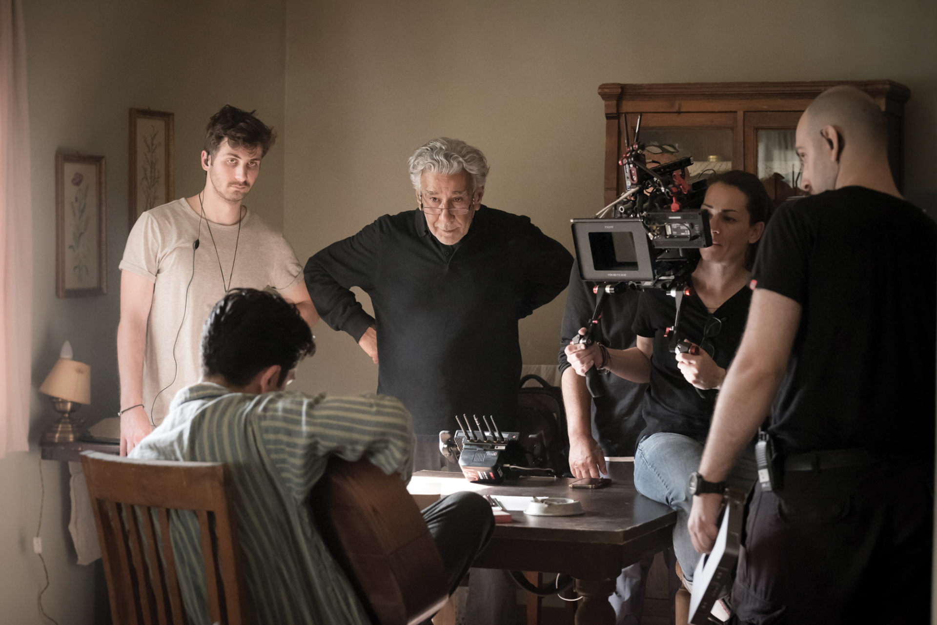 Σκηνές από τα γυρίσματα της ταινίας «Υπάρχω»