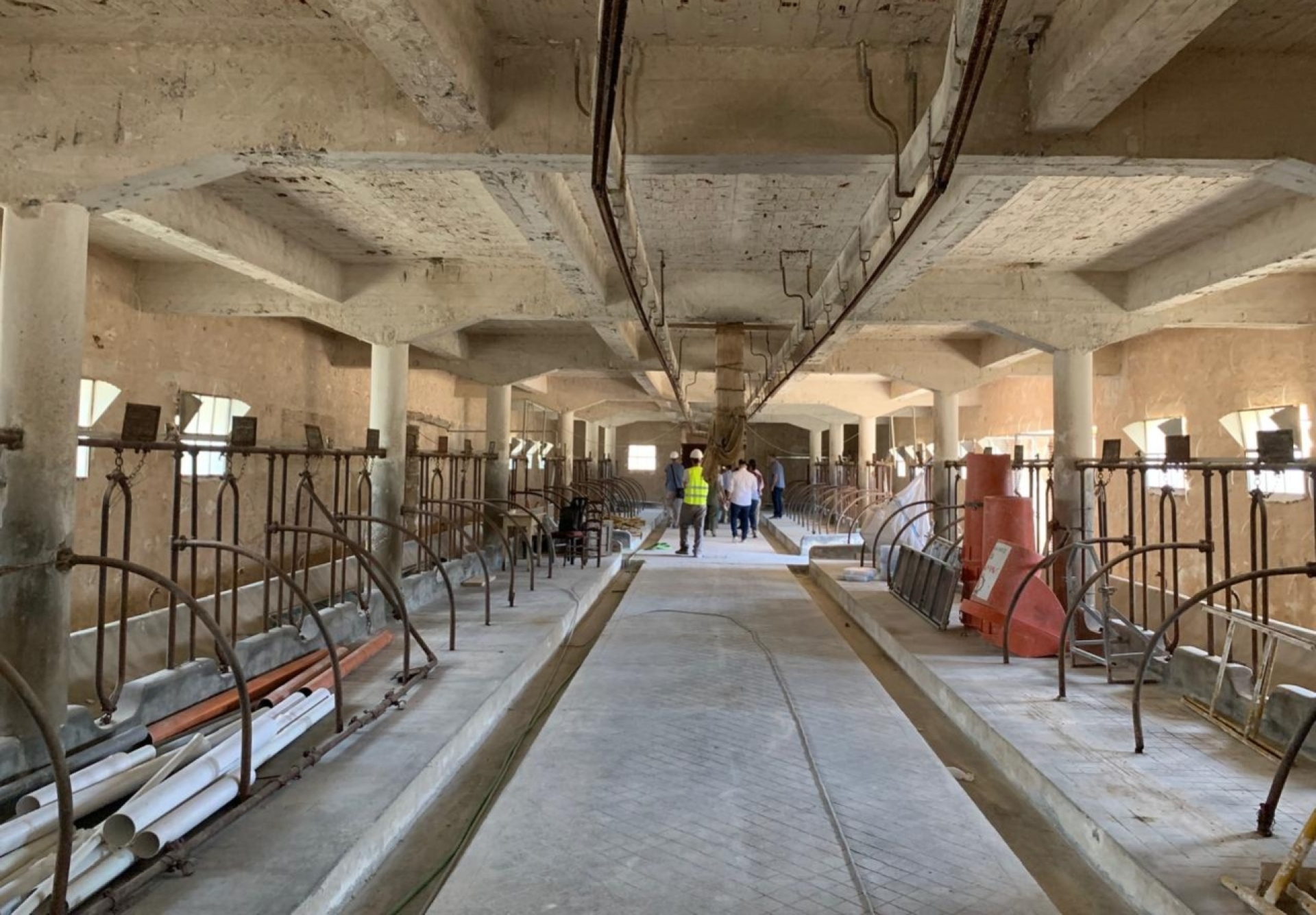 Εργασίες αποκατάστασης του νέου Βουστασίου, Τατόι