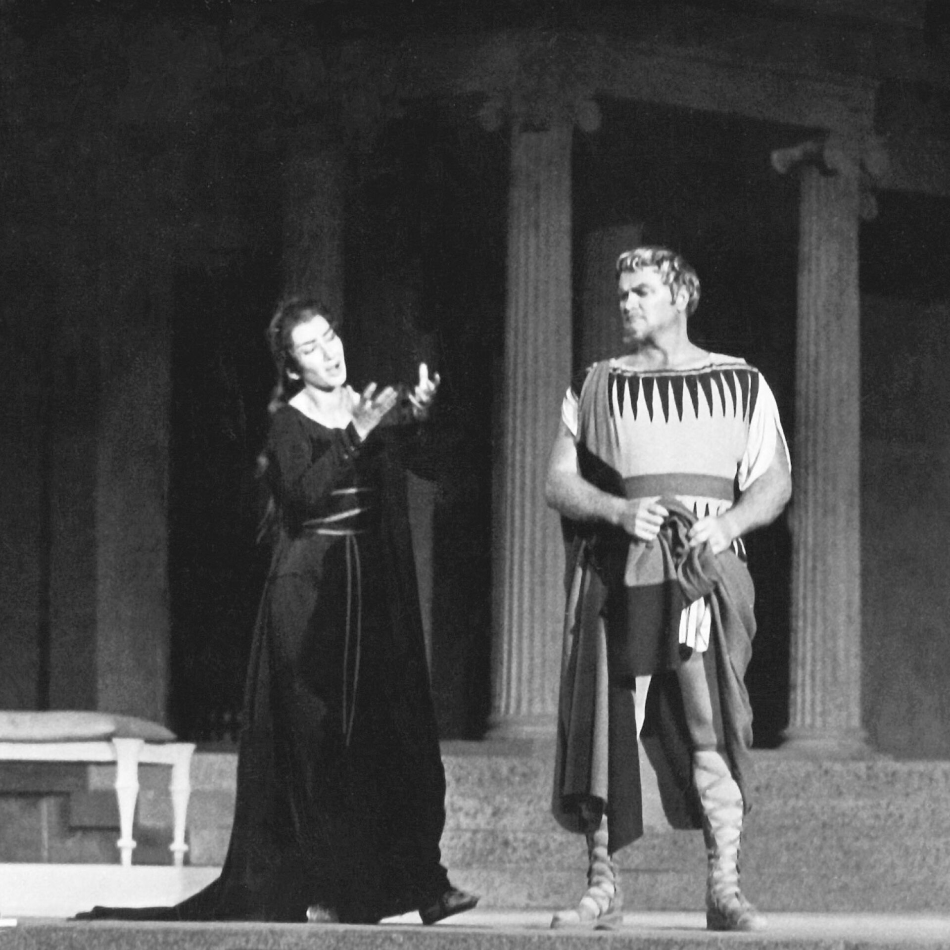 Μαρία Κάλλας, Μήδεια 1961, Επίδαυρος