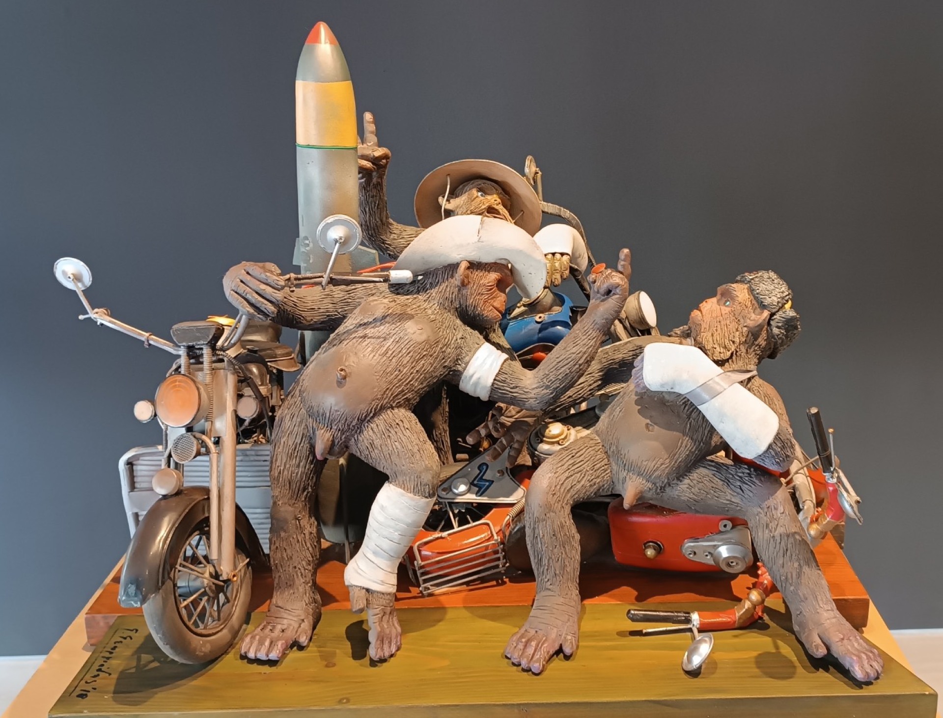 Το έργο «Αρμαγεδών» του γλύπτη Γεώργιου Γεωργιάδη