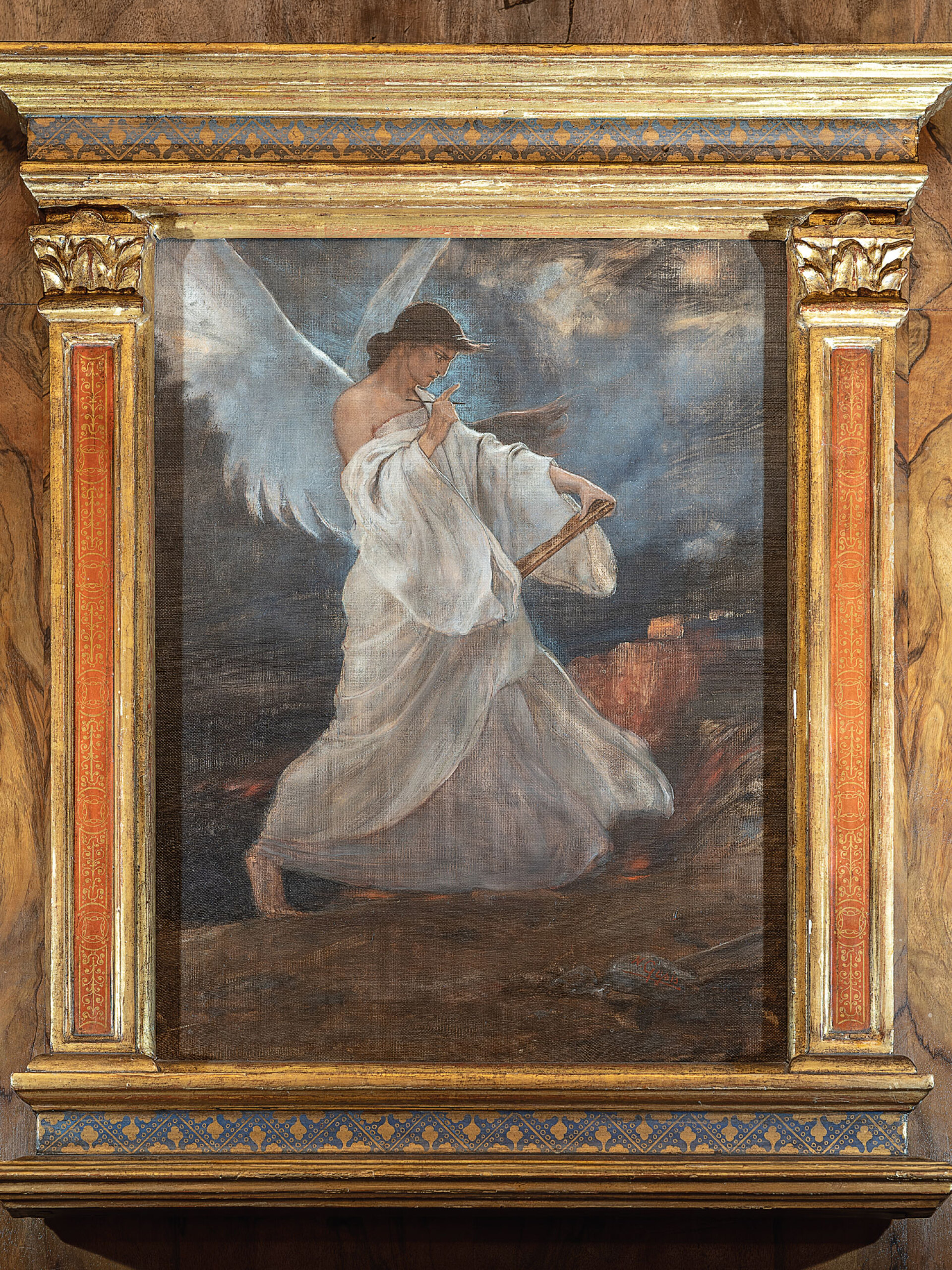 Ο Νικόλαος Γύζης ζωγράφισε τη «Δόξα», λίγο πριν από την εκπνοή του 19ου αιώνα