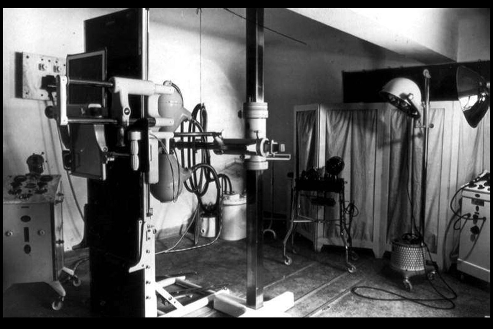 Ο πρώτος εξοπλισμός του εργαστηρίου Φυσιολογίας της Αναπνοής, κατά τη δεκαετία του ‘60
