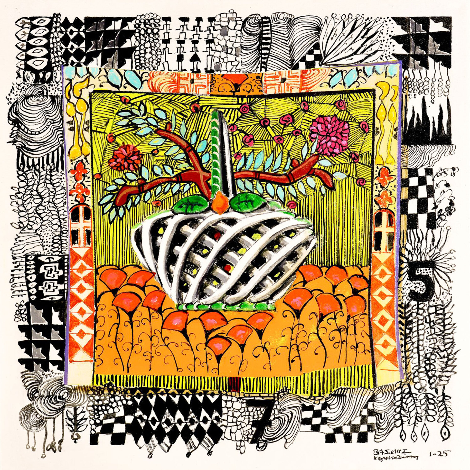 Αστικά Εργαλεία No60, Μπομπονιέρα βάπτισης 2025, 50*50cm