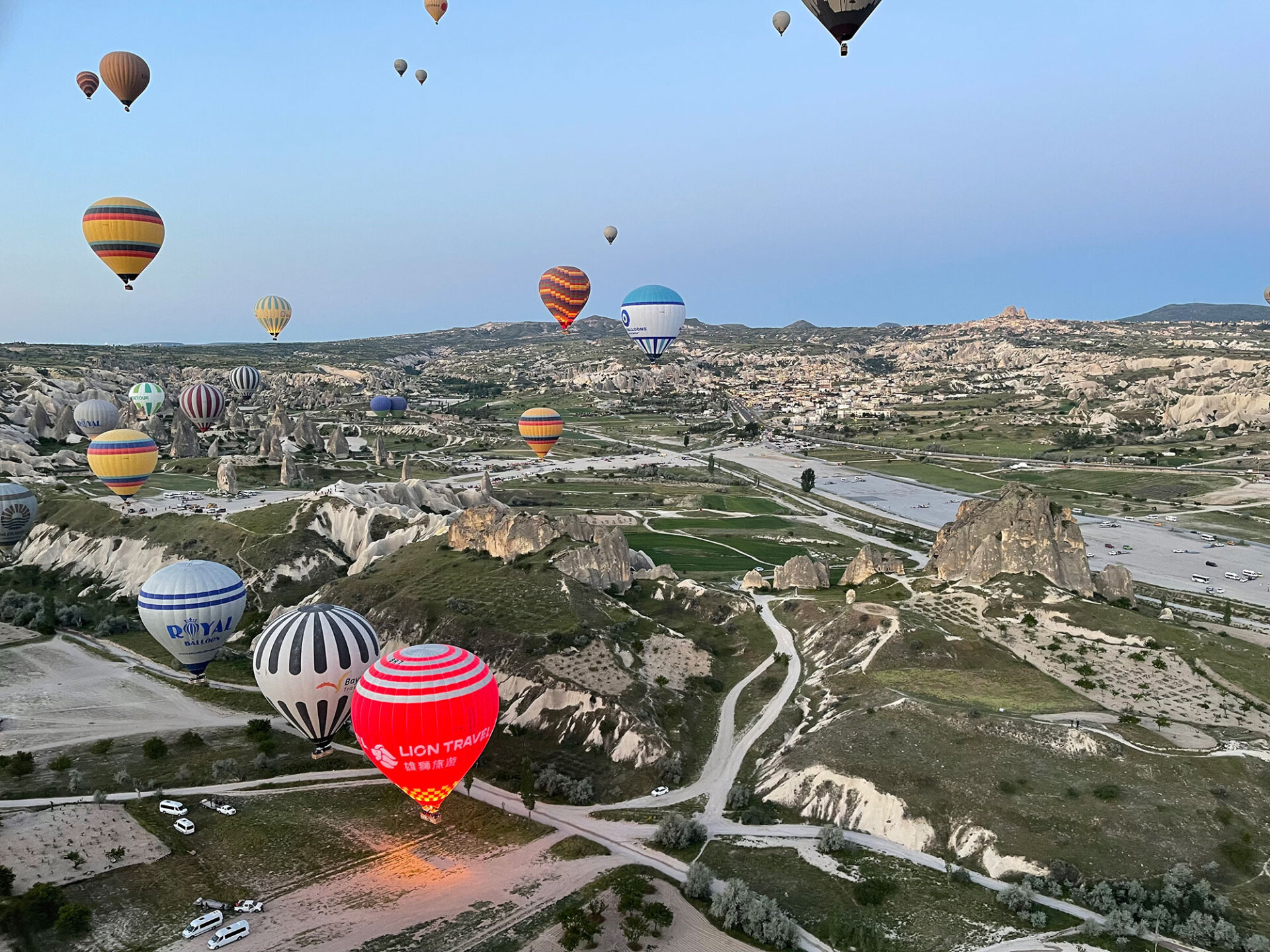 Βόλτα με αερόστατο στην Καππαδοκία